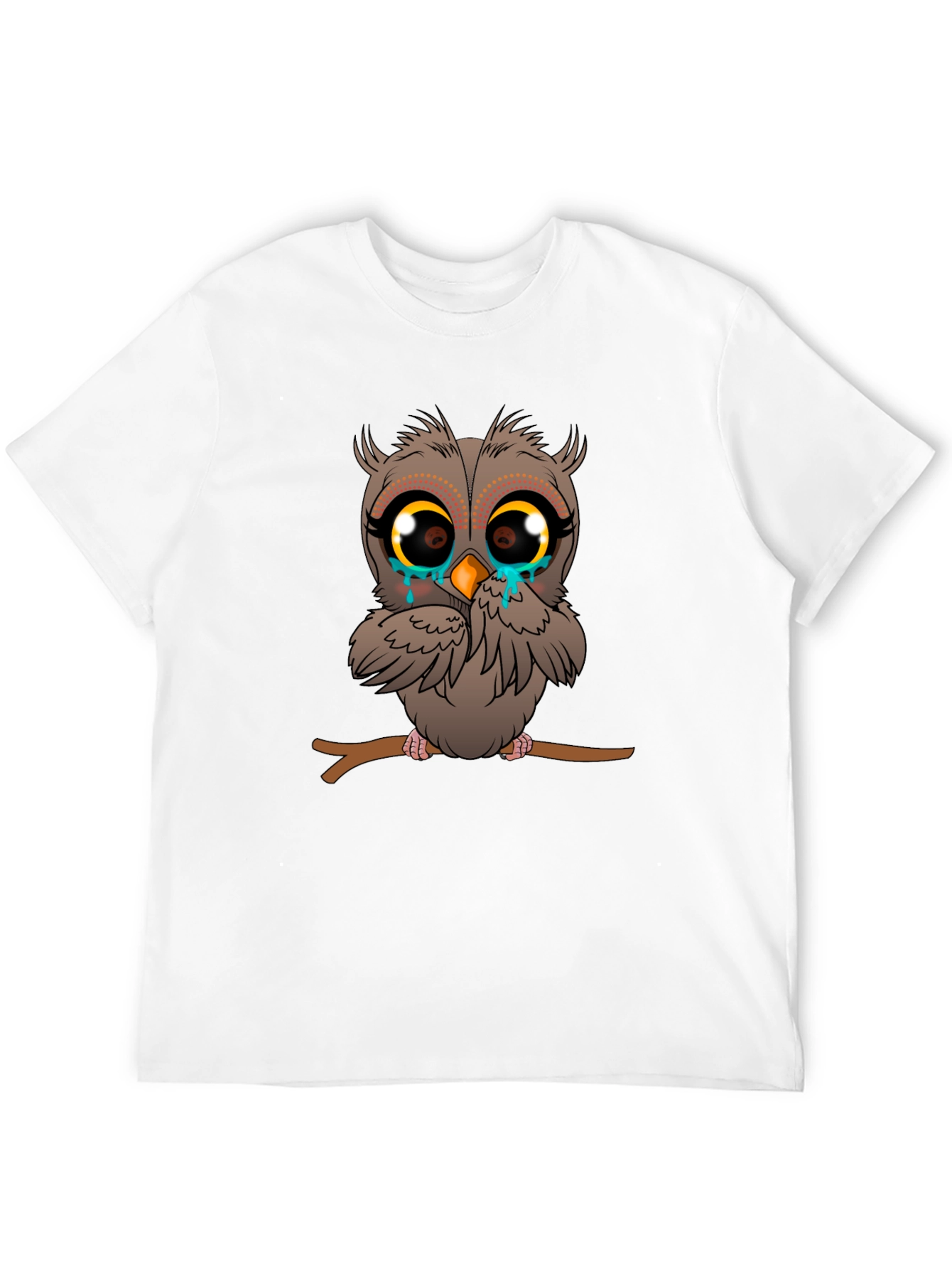 Sad Owl Graphic Tee - Unisex Comfort