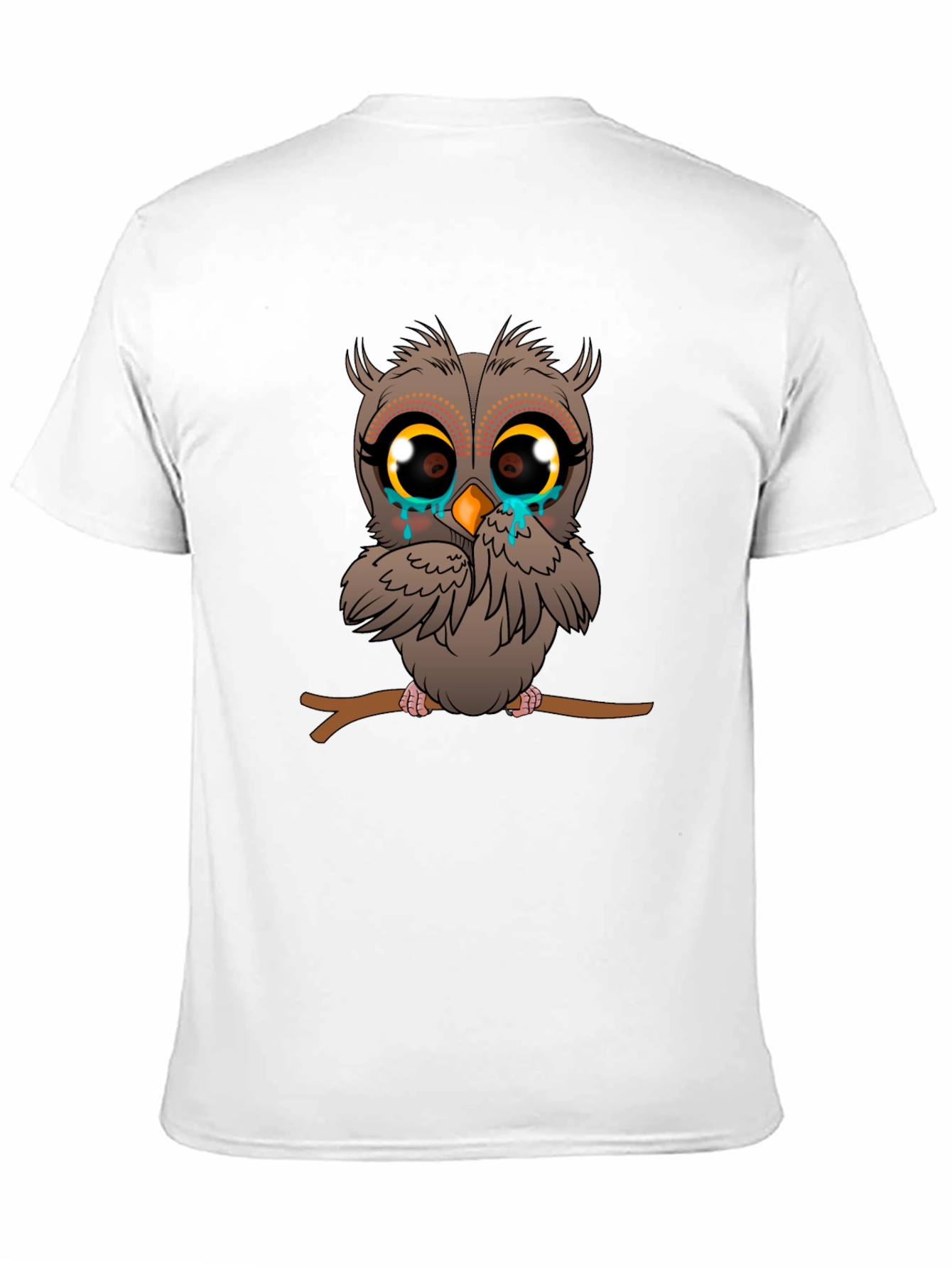 Sad Owl Graphic Tee - Unisex Comfort