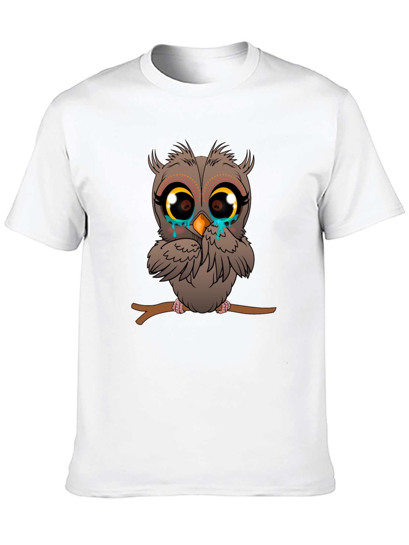 Sad Owl Graphic Tee - Unisex Comfort