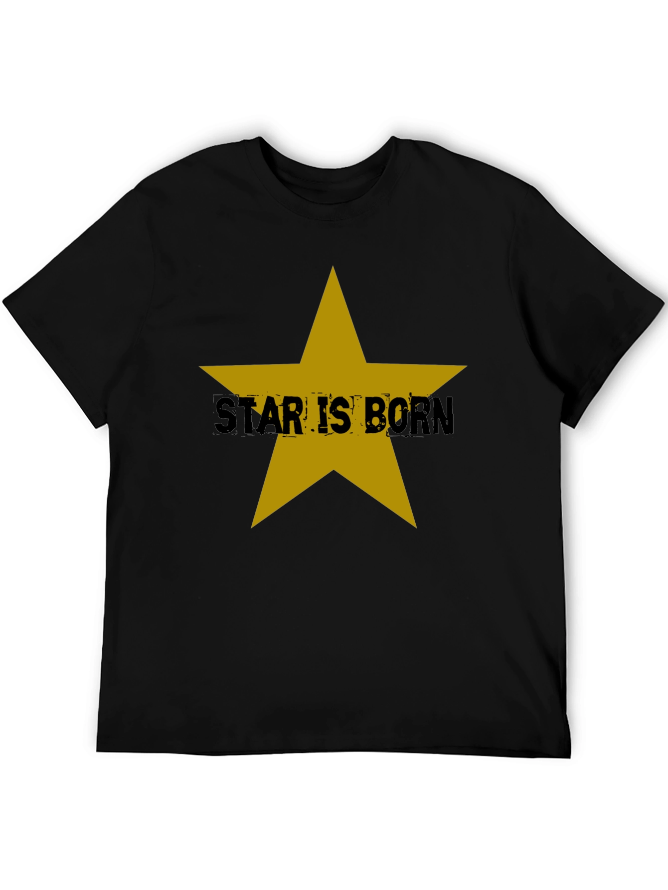 Star is Born Black Graphic Tee