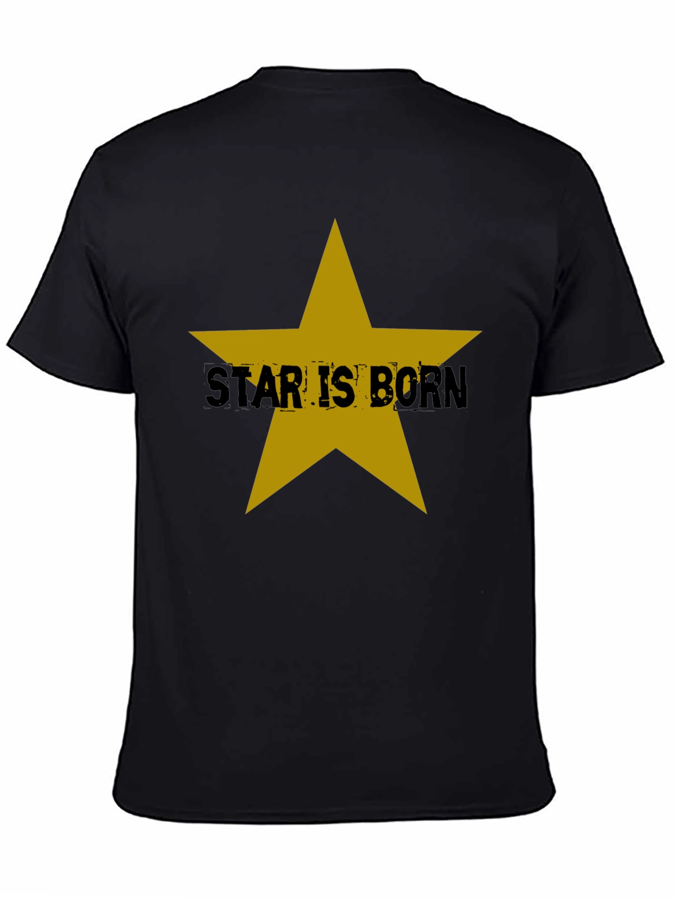 Star is Born Black Graphic Tee