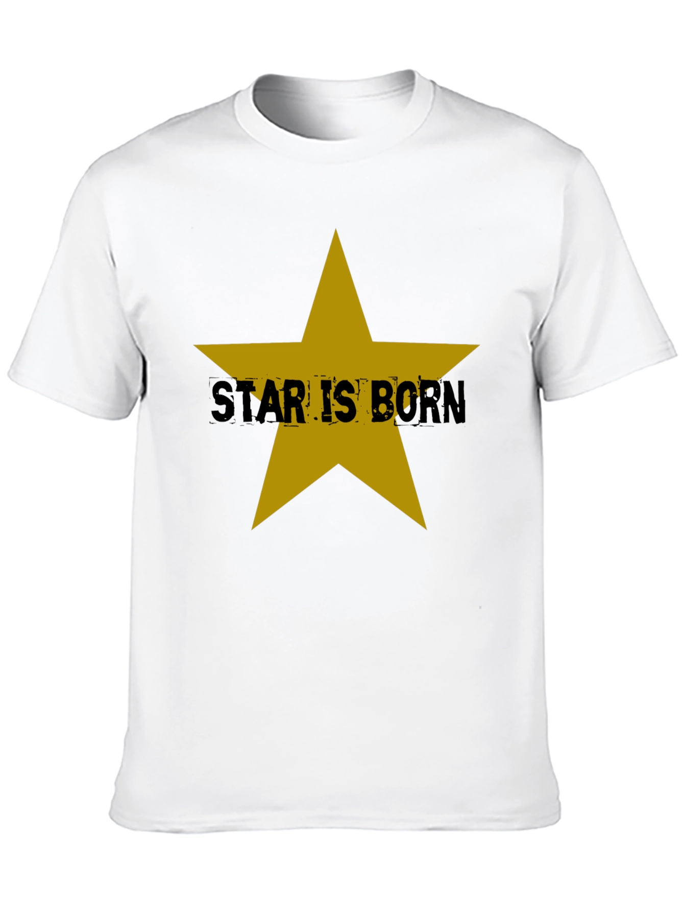 Star is Born Black Graphic Tee