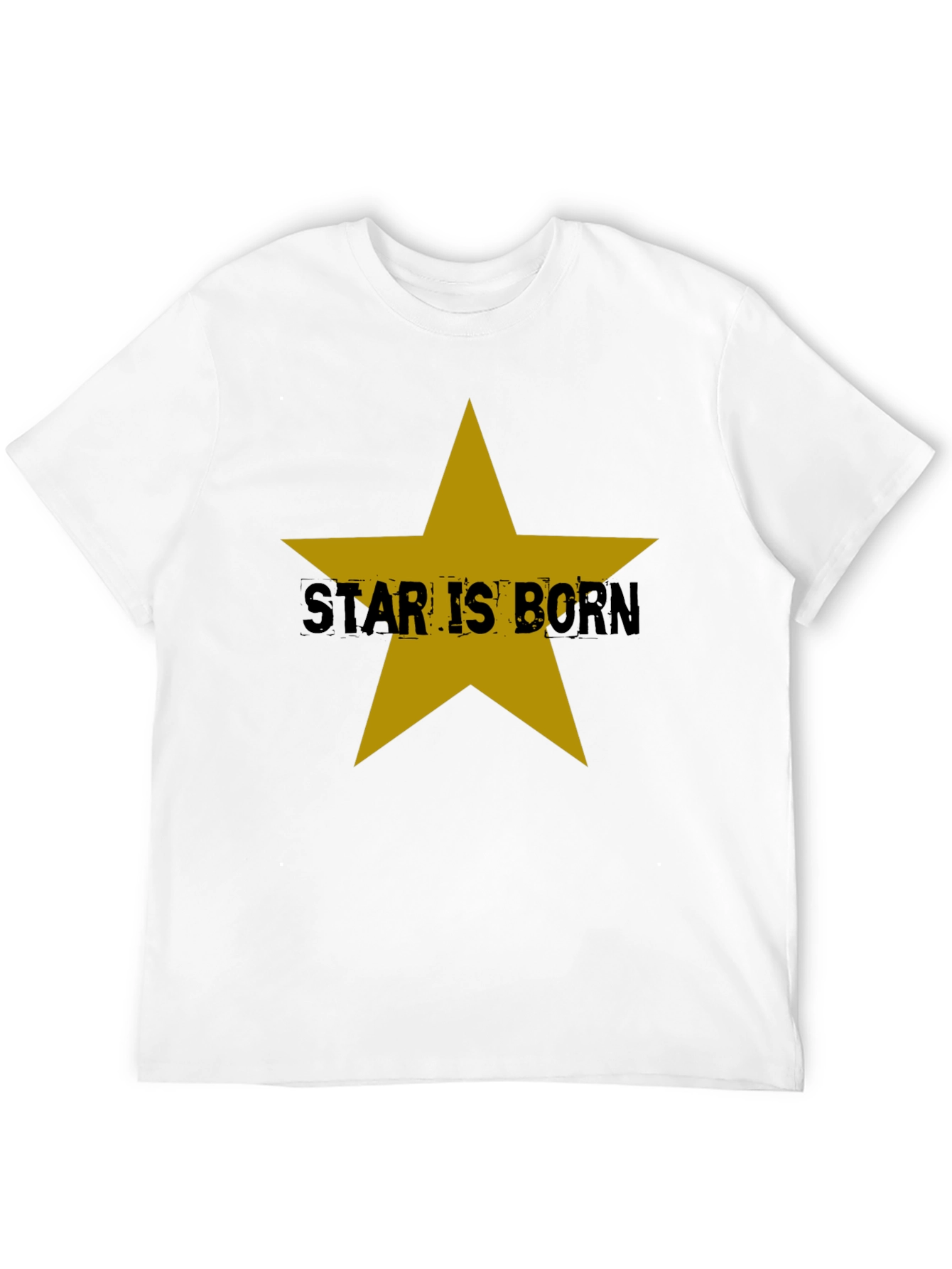 Star is Born Black Graphic Tee