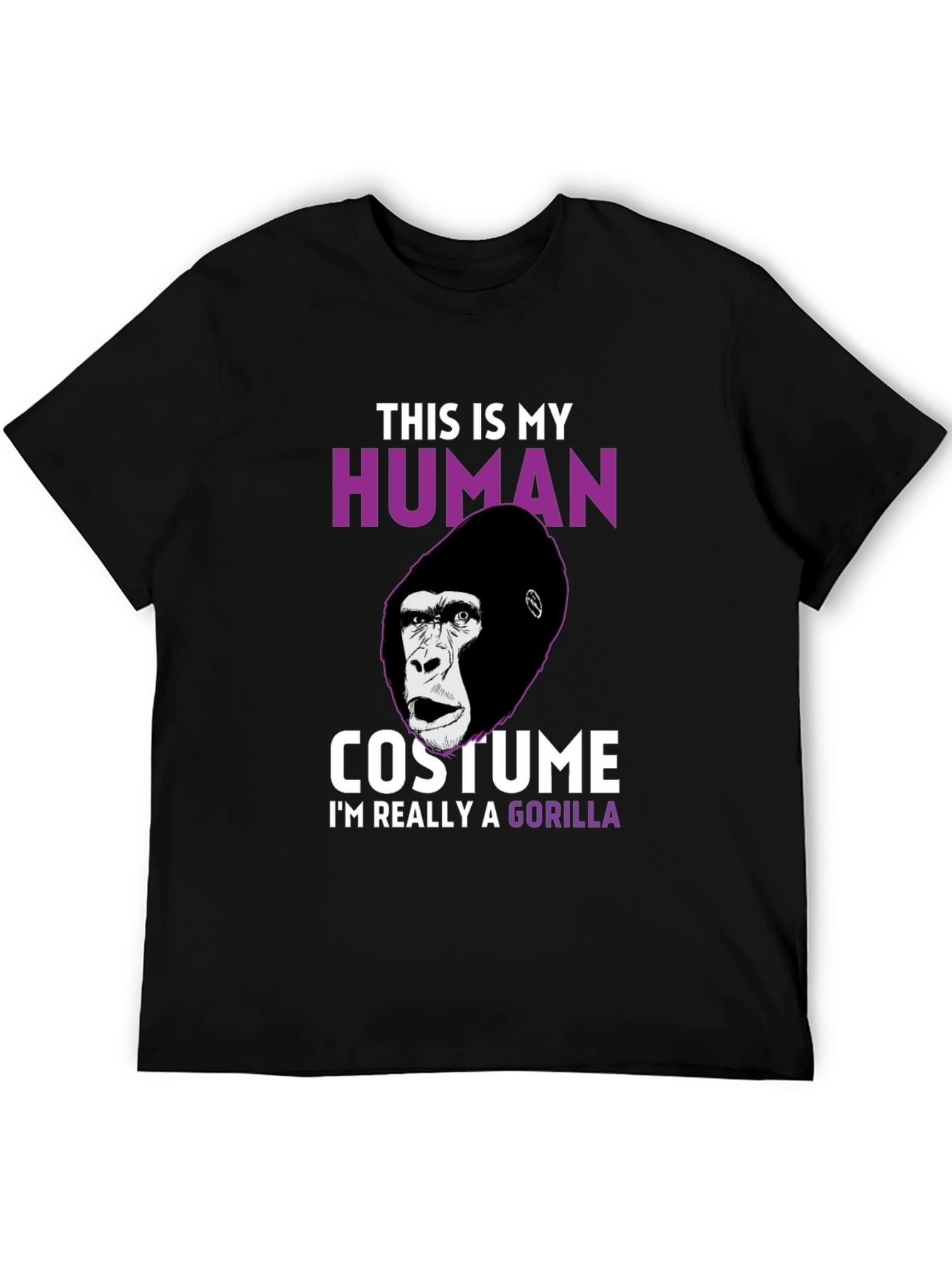 Human Costume Gorilla T-Shirt