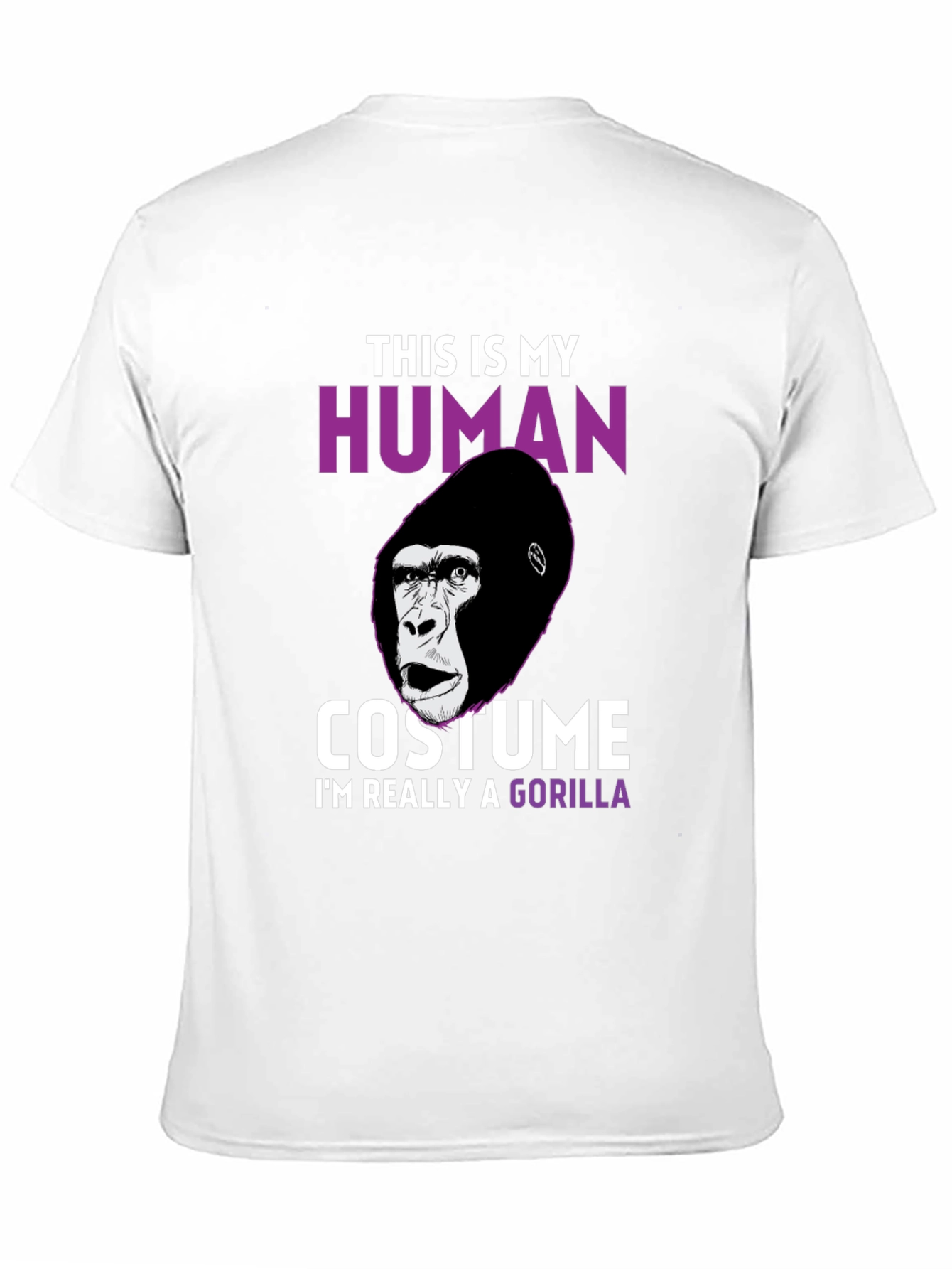 Human Costume Gorilla T-Shirt
