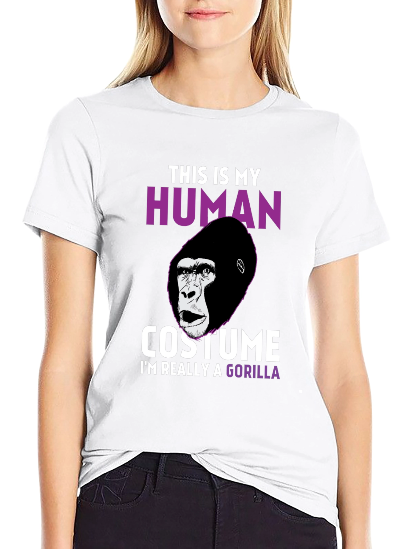 Human Costume Gorilla T-Shirt