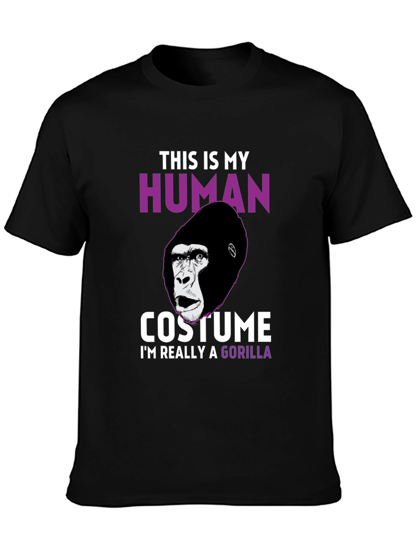Human Costume Gorilla T-Shirt