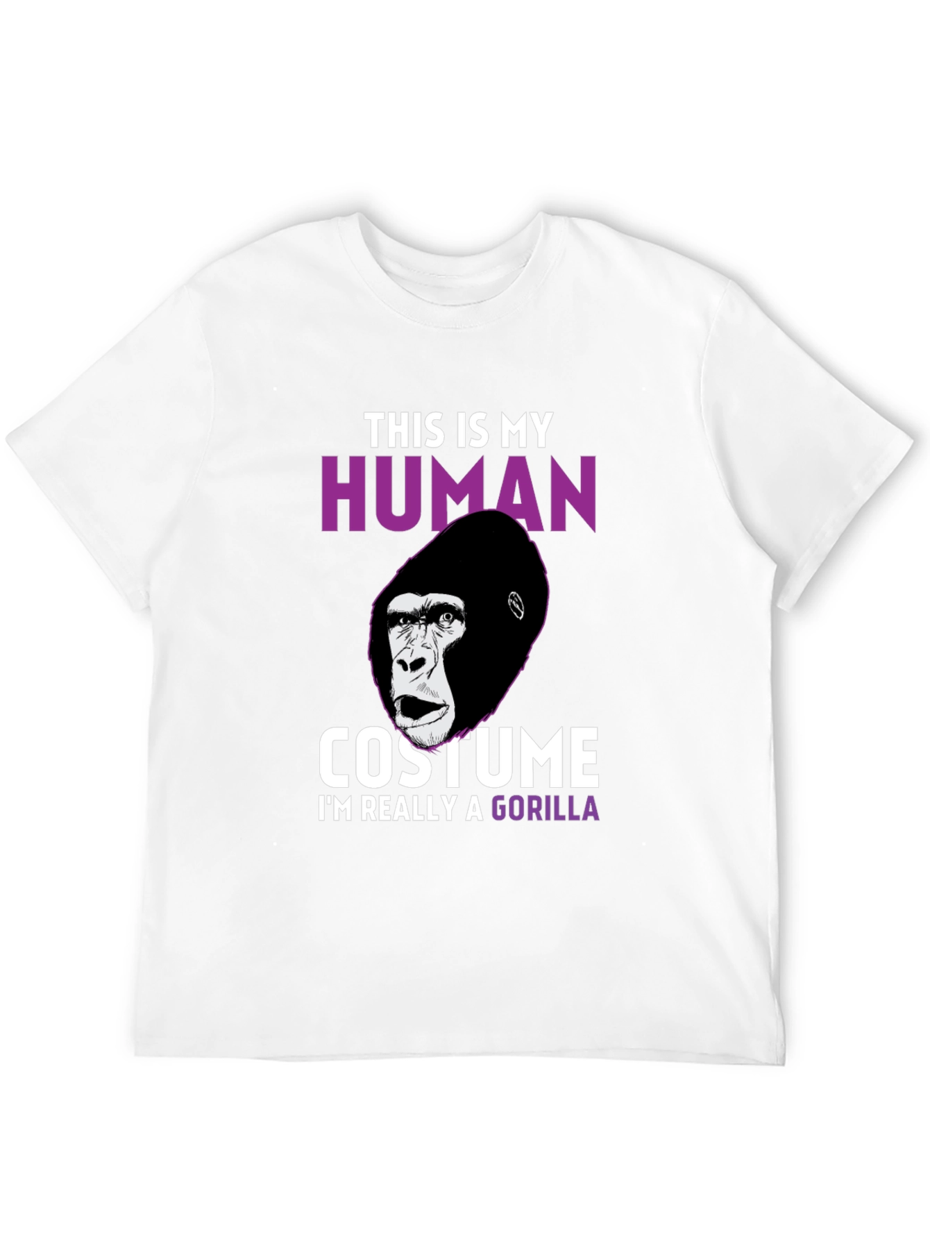 Human Costume Gorilla T-Shirt