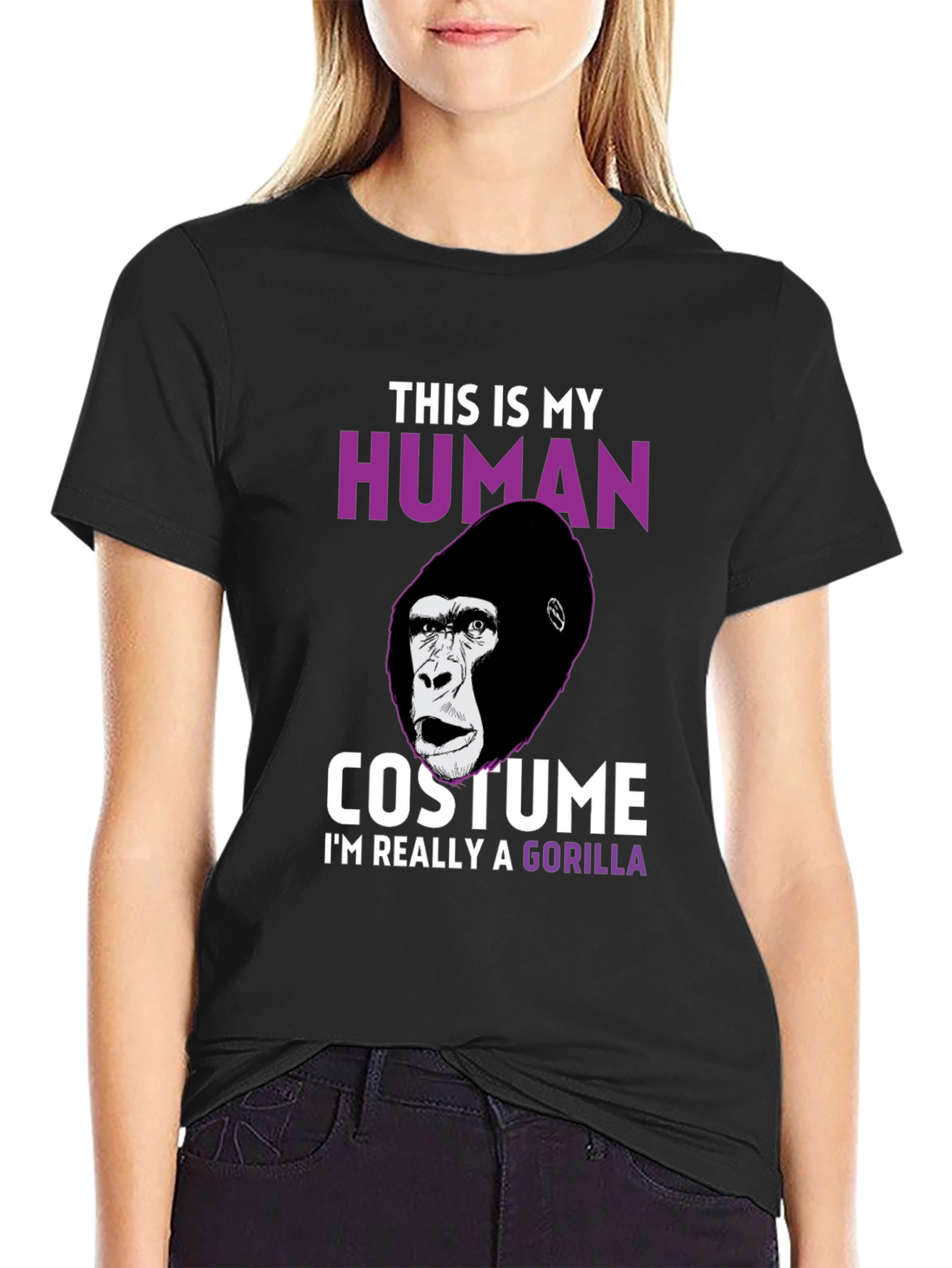 Human Costume Gorilla T-Shirt