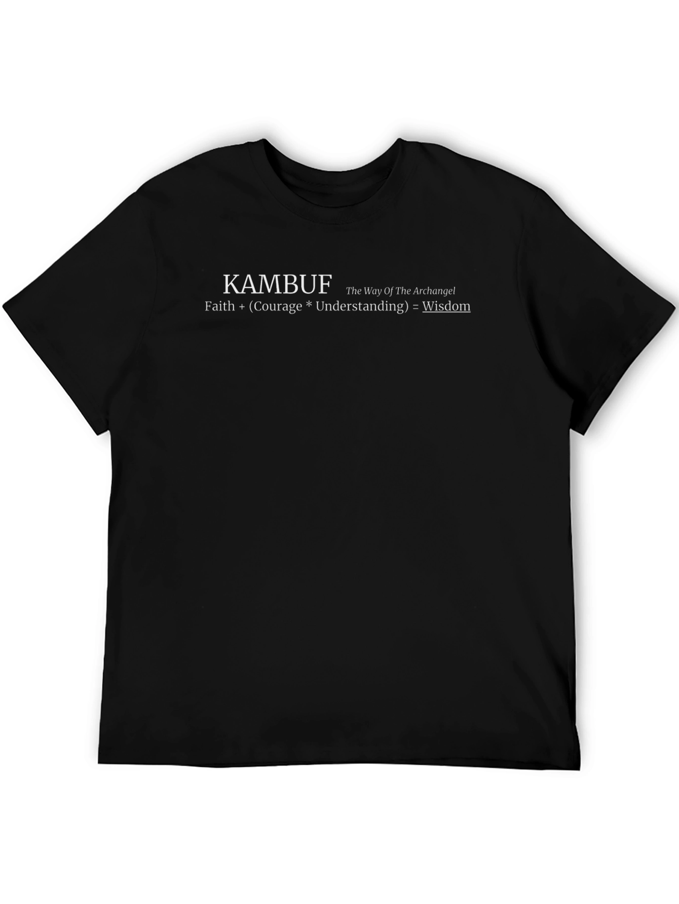KAMBUF Wisdom Formula Graphic T-Shirt