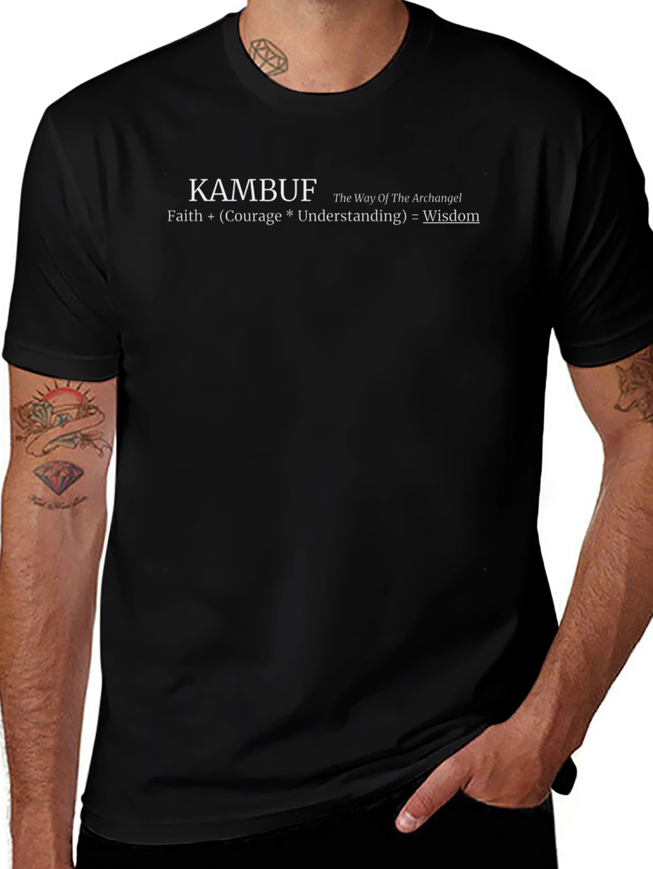 KAMBUF Wisdom Formula Graphic T-Shirt