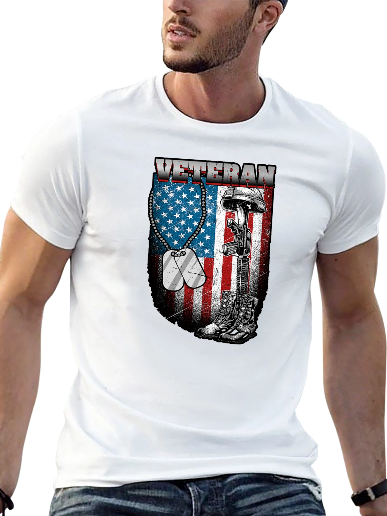 Veteran Tribute Graphic T-Shirt