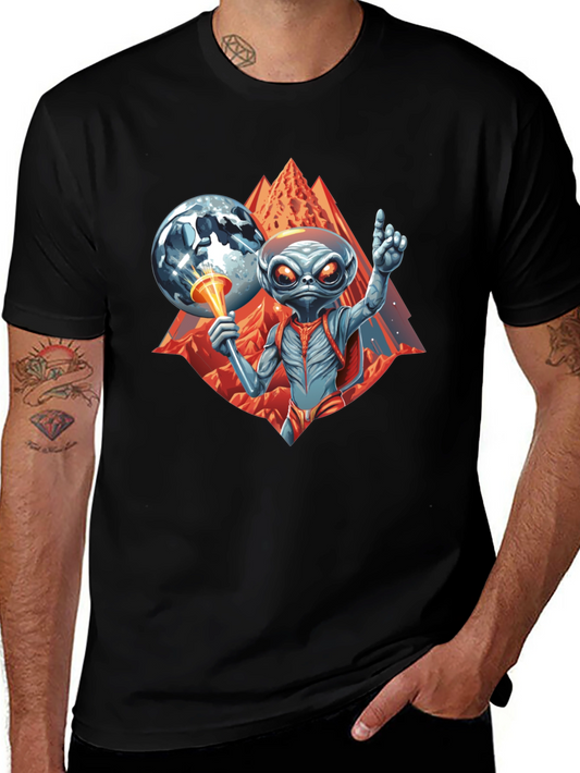 Alien Invasion T-Shirt - Sci-Fi Graphic Tee