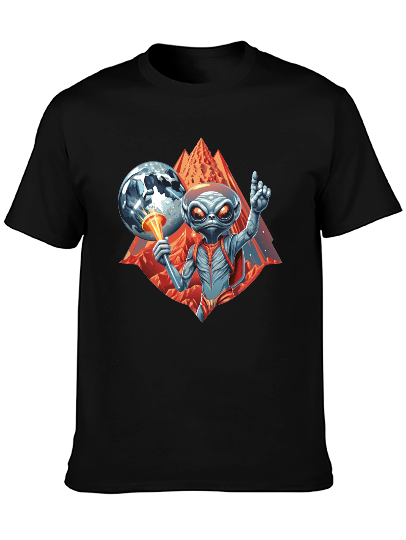 Alien Invasion T-Shirt - Sci-Fi Graphic Tee