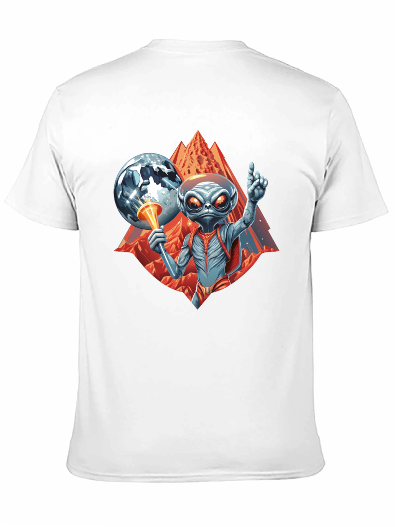 Alien Invasion T-Shirt - Sci-Fi Graphic Tee