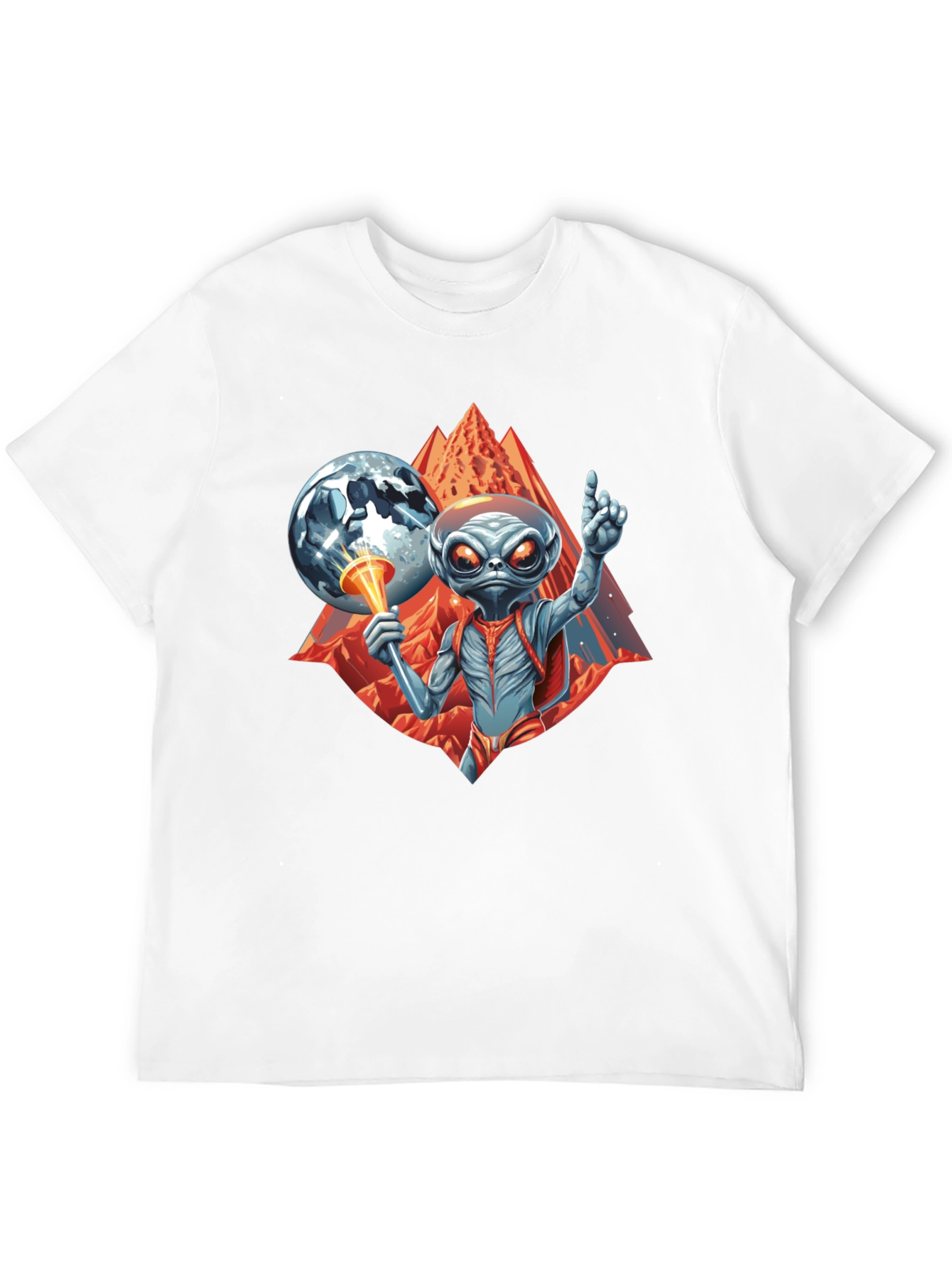 Alien Invasion T-Shirt - Sci-Fi Graphic Tee