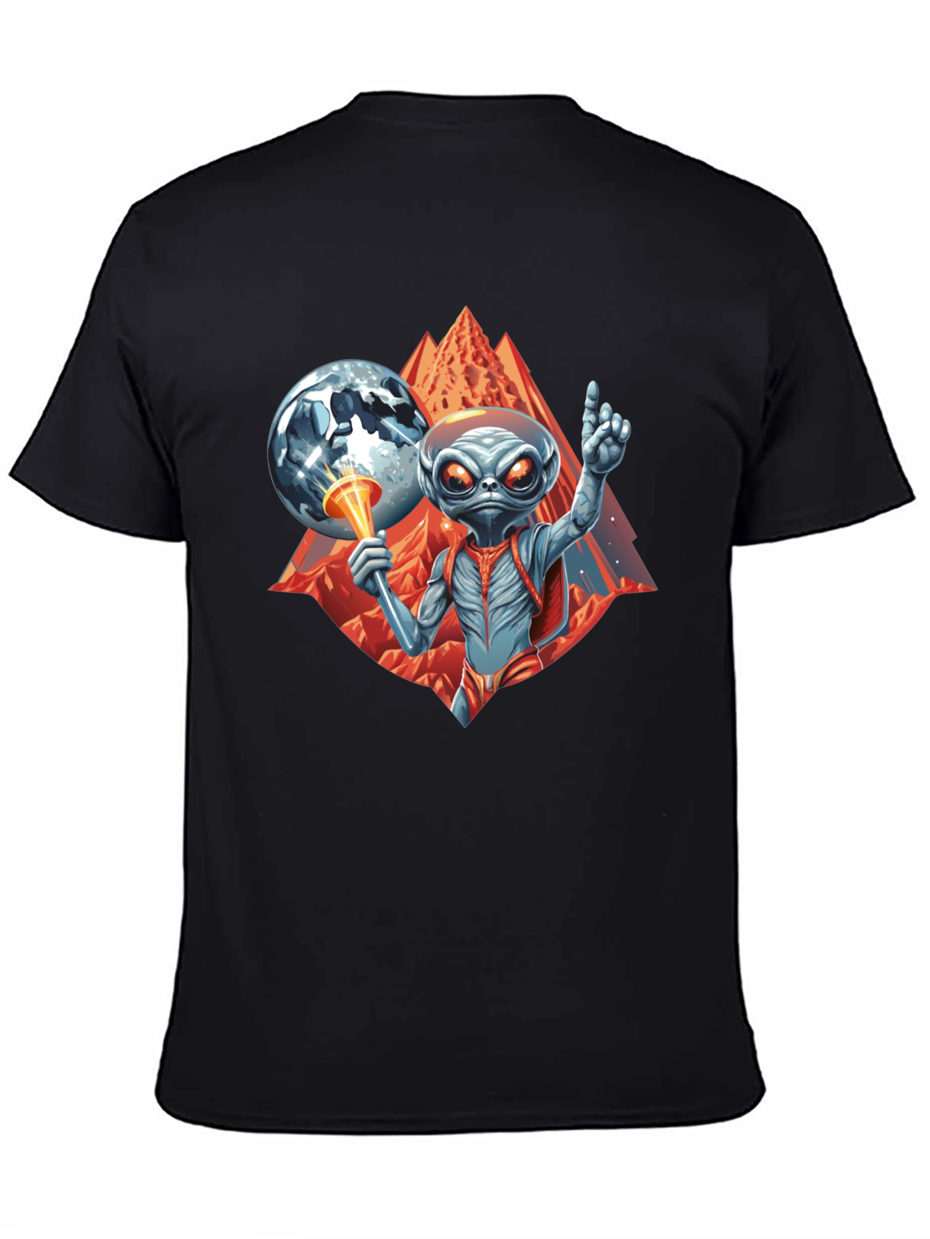Alien Invasion T-Shirt - Sci-Fi Graphic Tee