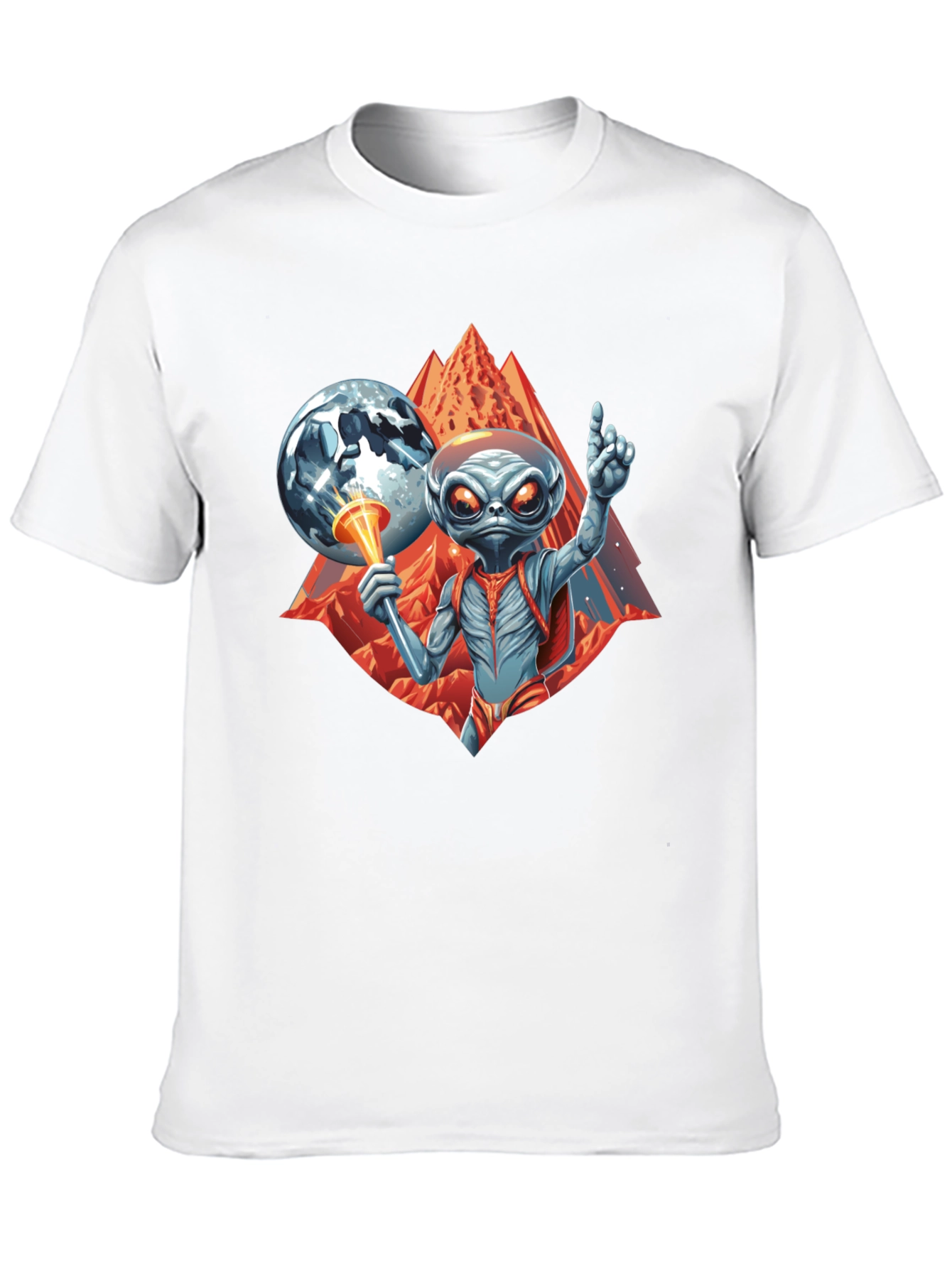 Alien Invasion T-Shirt - Sci-Fi Graphic Tee
