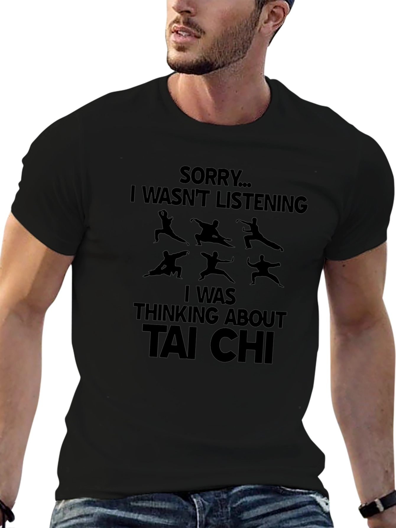 Tai Chi Thinking T-Shirt - Martial Arts Tee