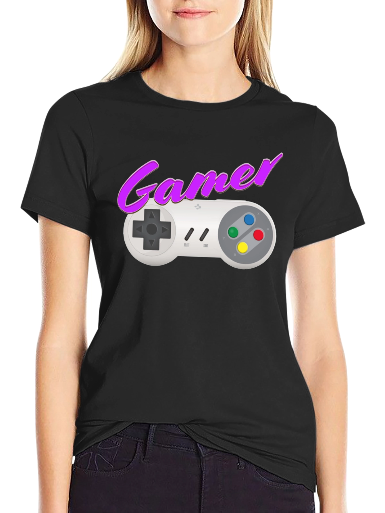 Retro Gamer Graphic T-Shirt