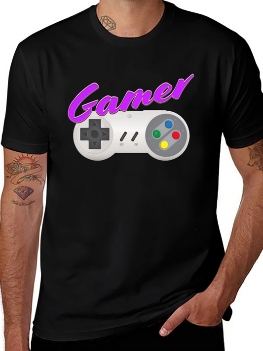 Retro Gamer Graphic T-Shirt
