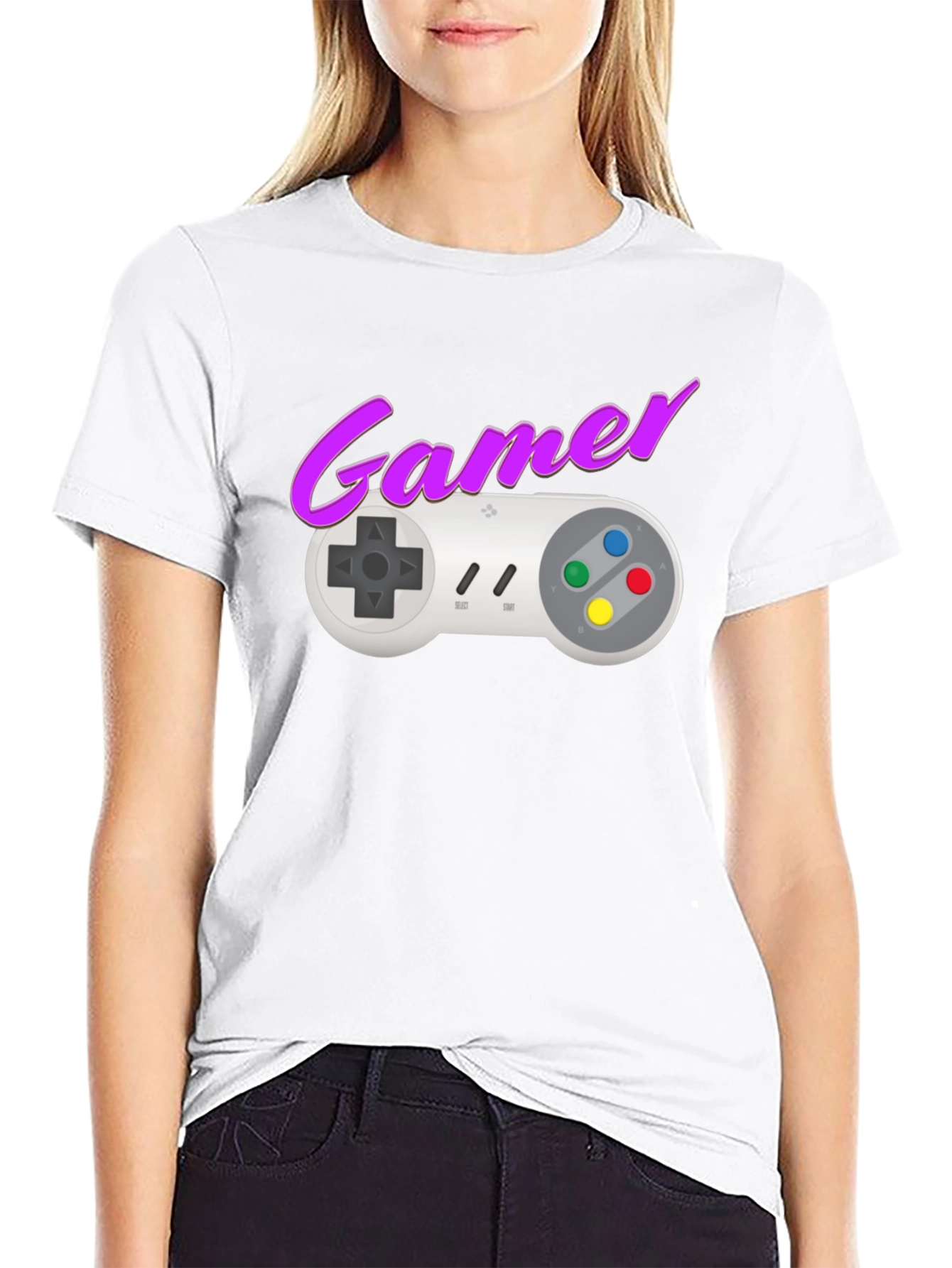 Retro Gamer Graphic T-Shirt