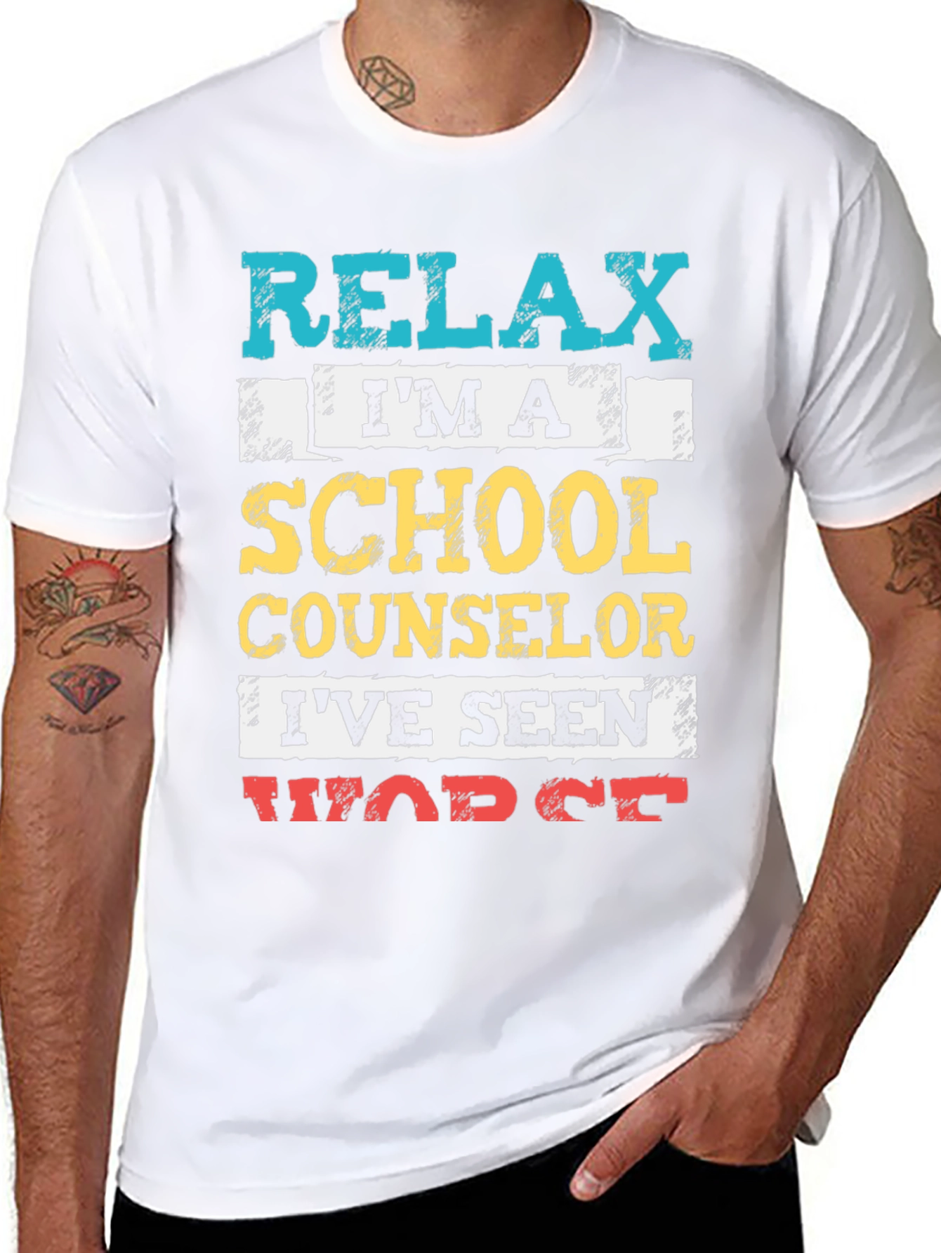 Relax School Counselor T-Shirt