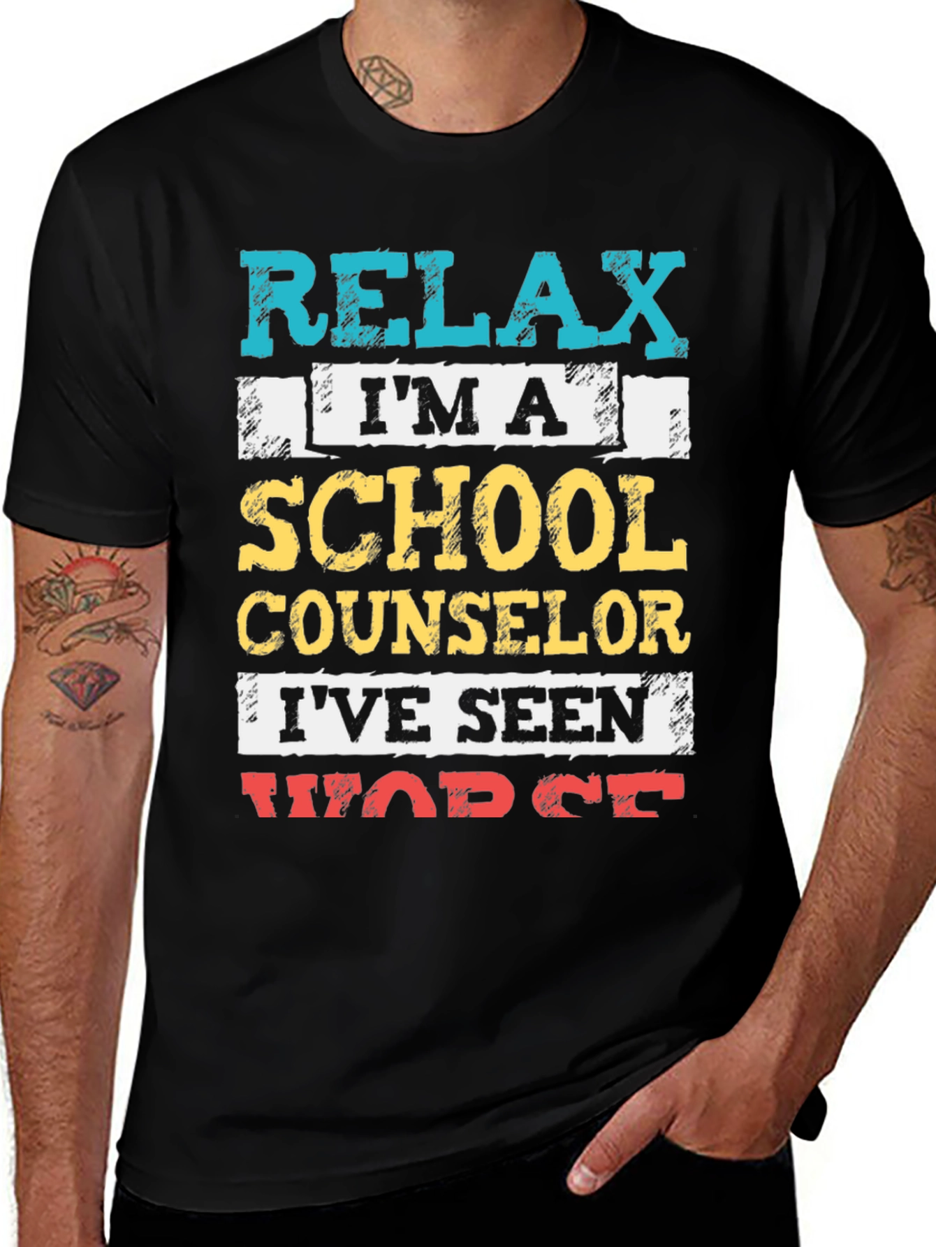 Relax School Counselor T-Shirt