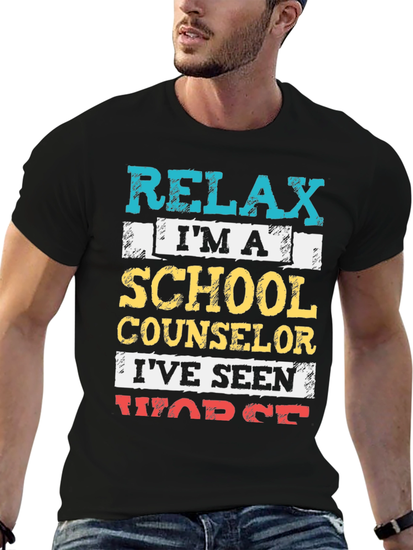 Relax School Counselor T-Shirt