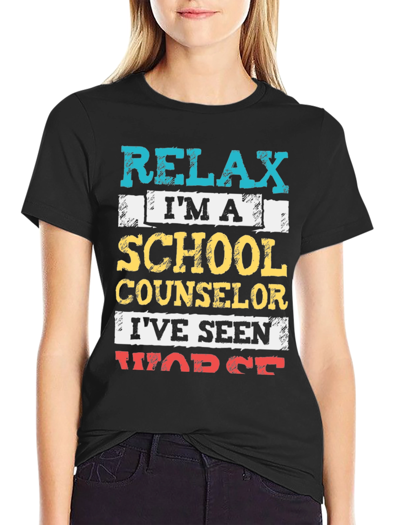 Relax School Counselor T-Shirt