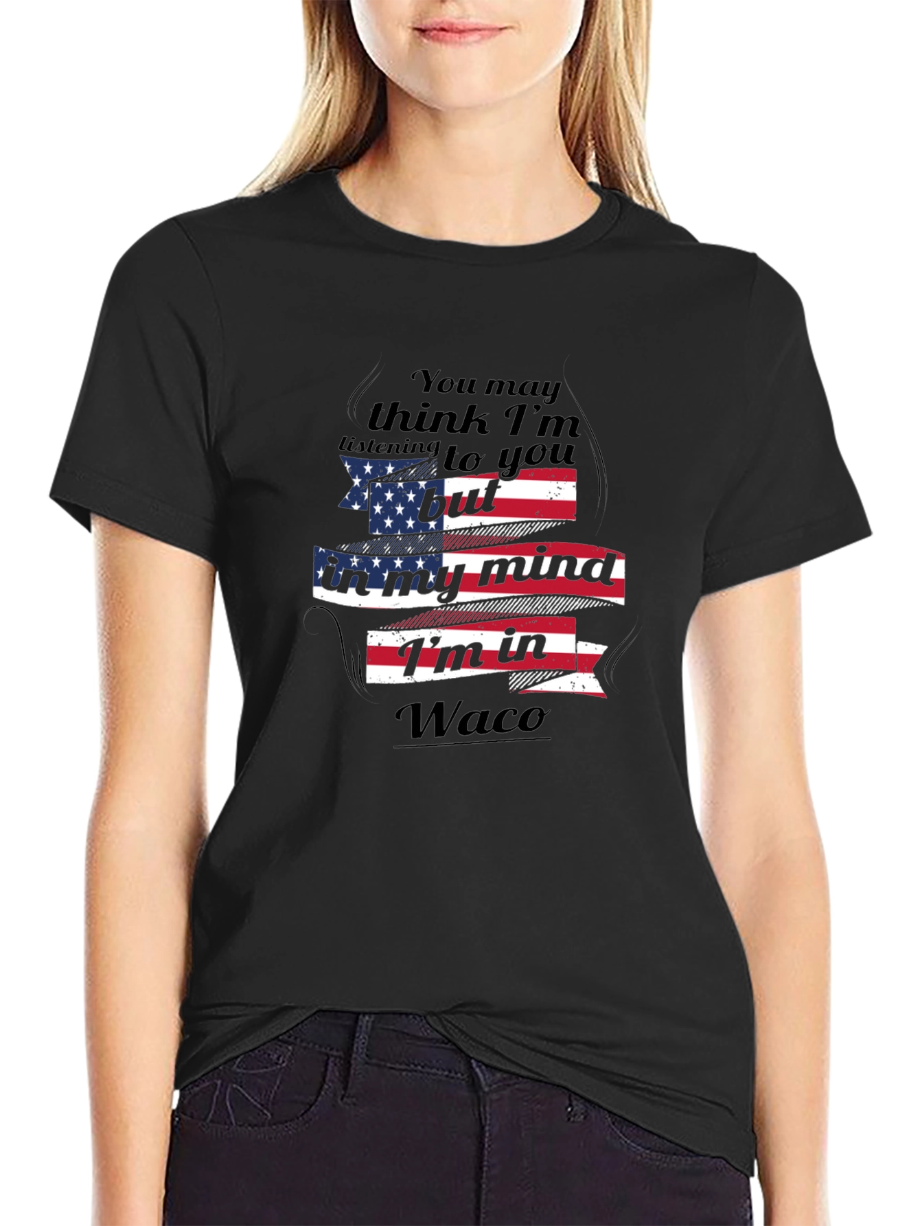 Waco Mind T-Shirt - Patriotic USA Design
