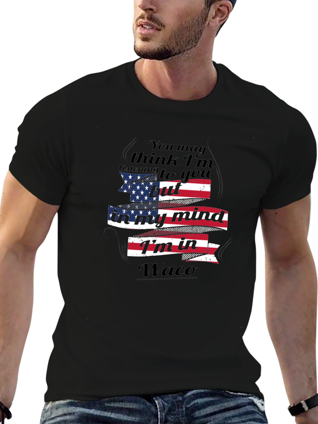 Waco Mind T-Shirt - Patriotic USA Design