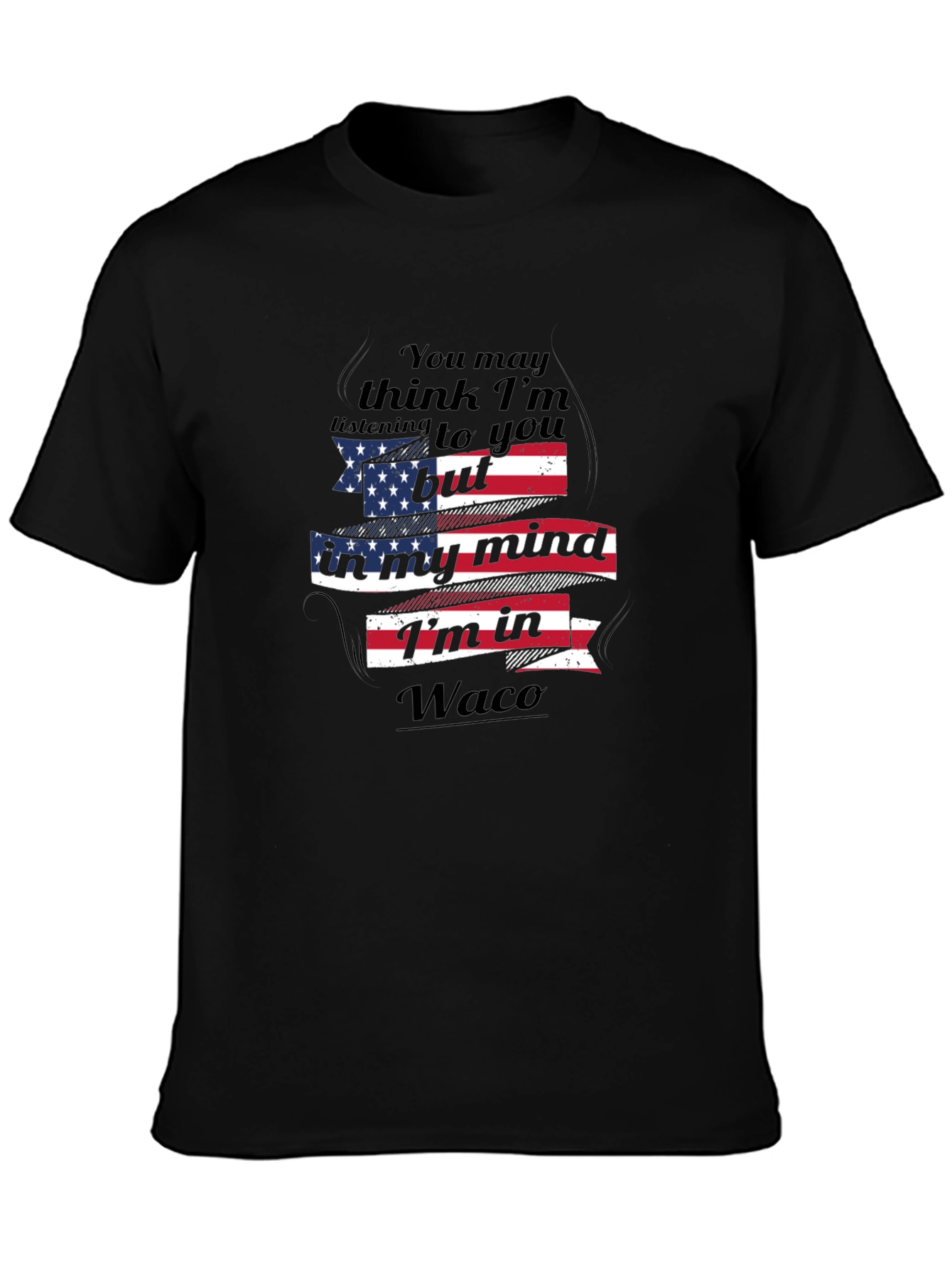 Waco Mind T-Shirt - Patriotic USA Design