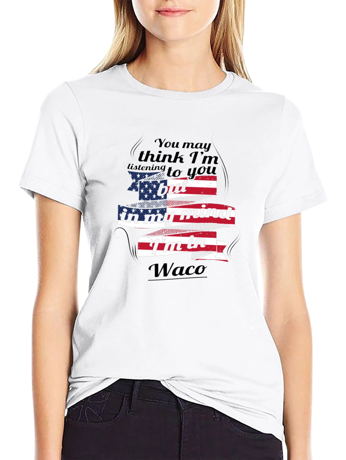 Waco Mind T-Shirt - Patriotic USA Design