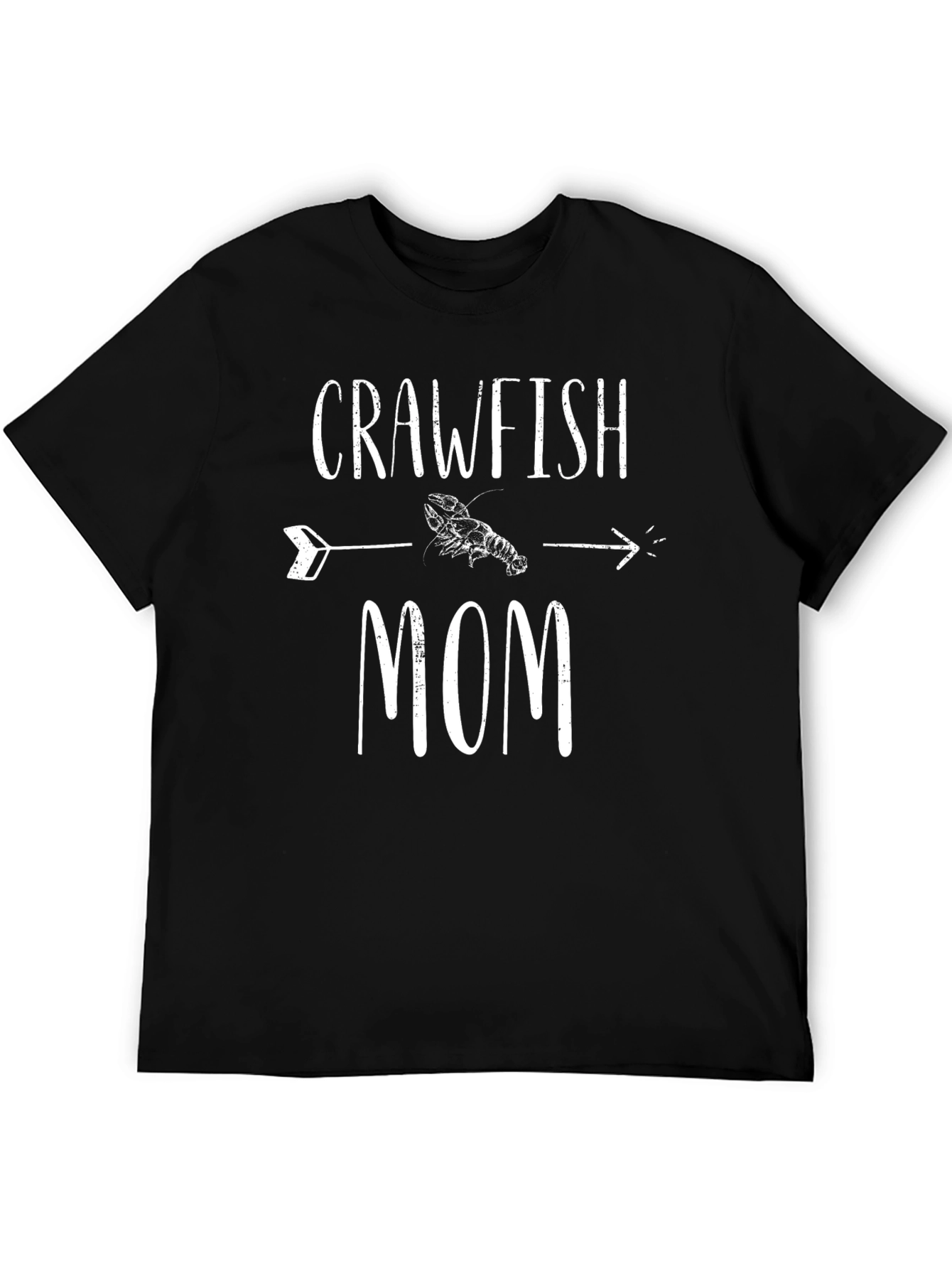 Crawfish Mom T-Shirt - Black Tee
