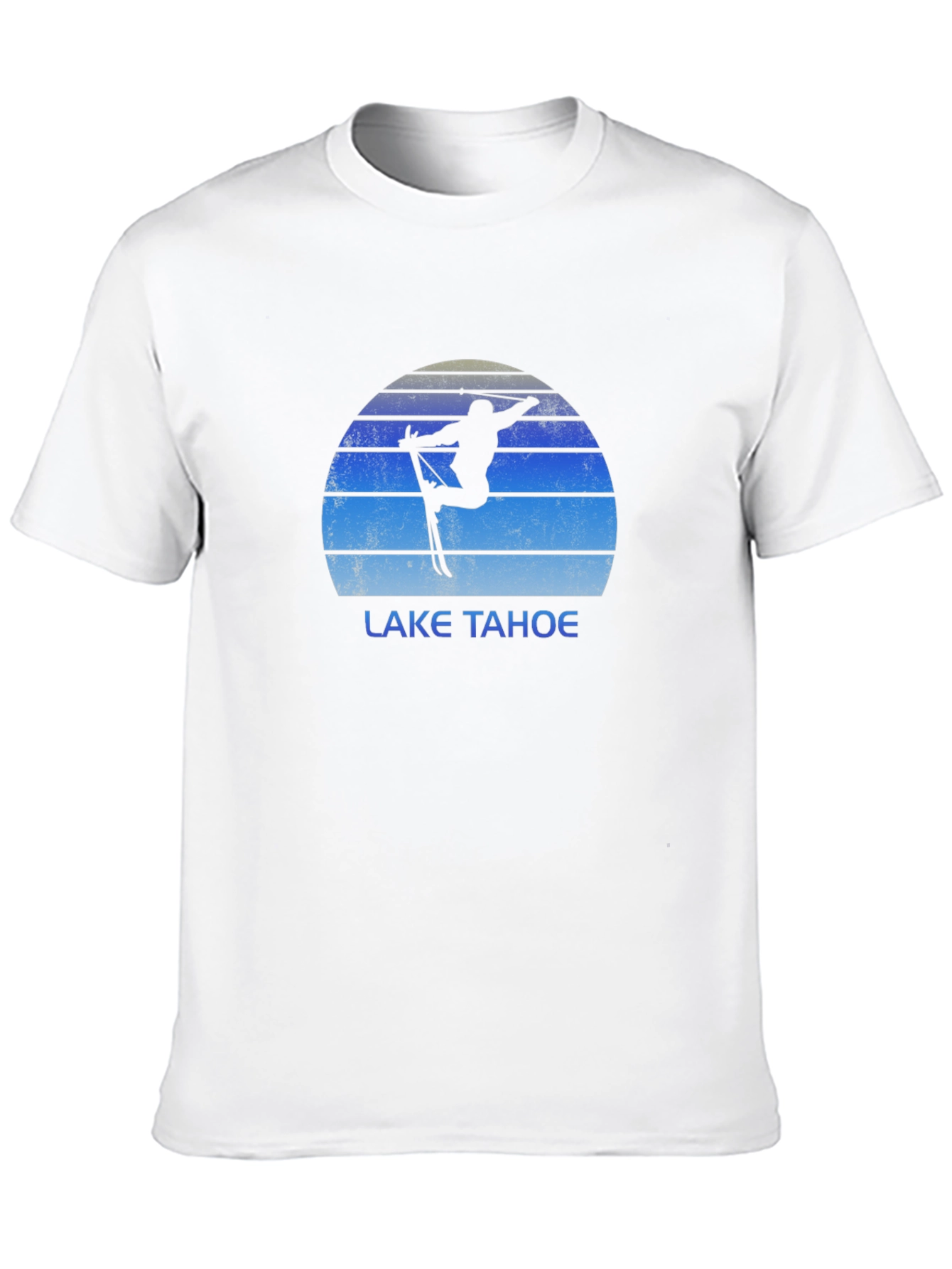 Lake Tahoe Skier Graphic T-Shirt