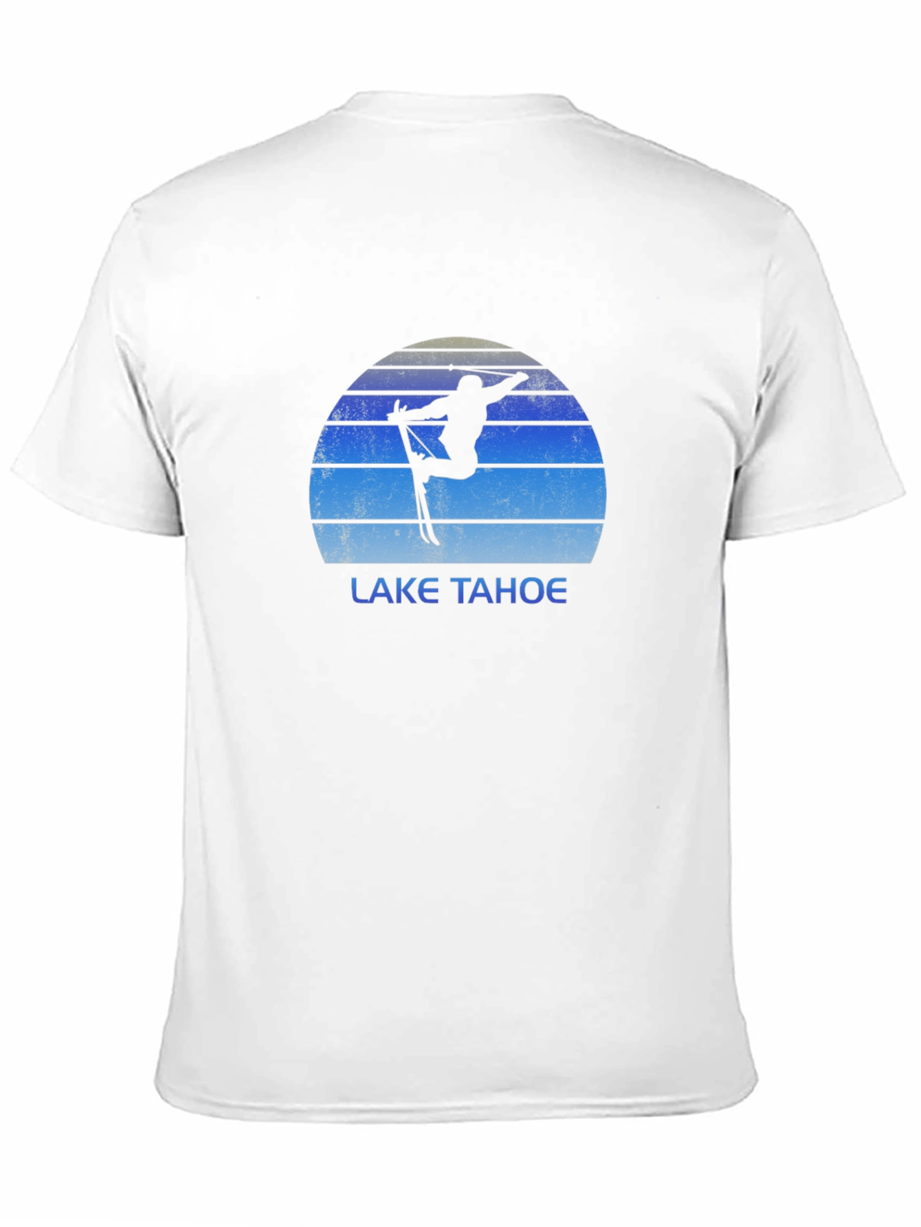 Lake Tahoe Skier Graphic T-Shirt