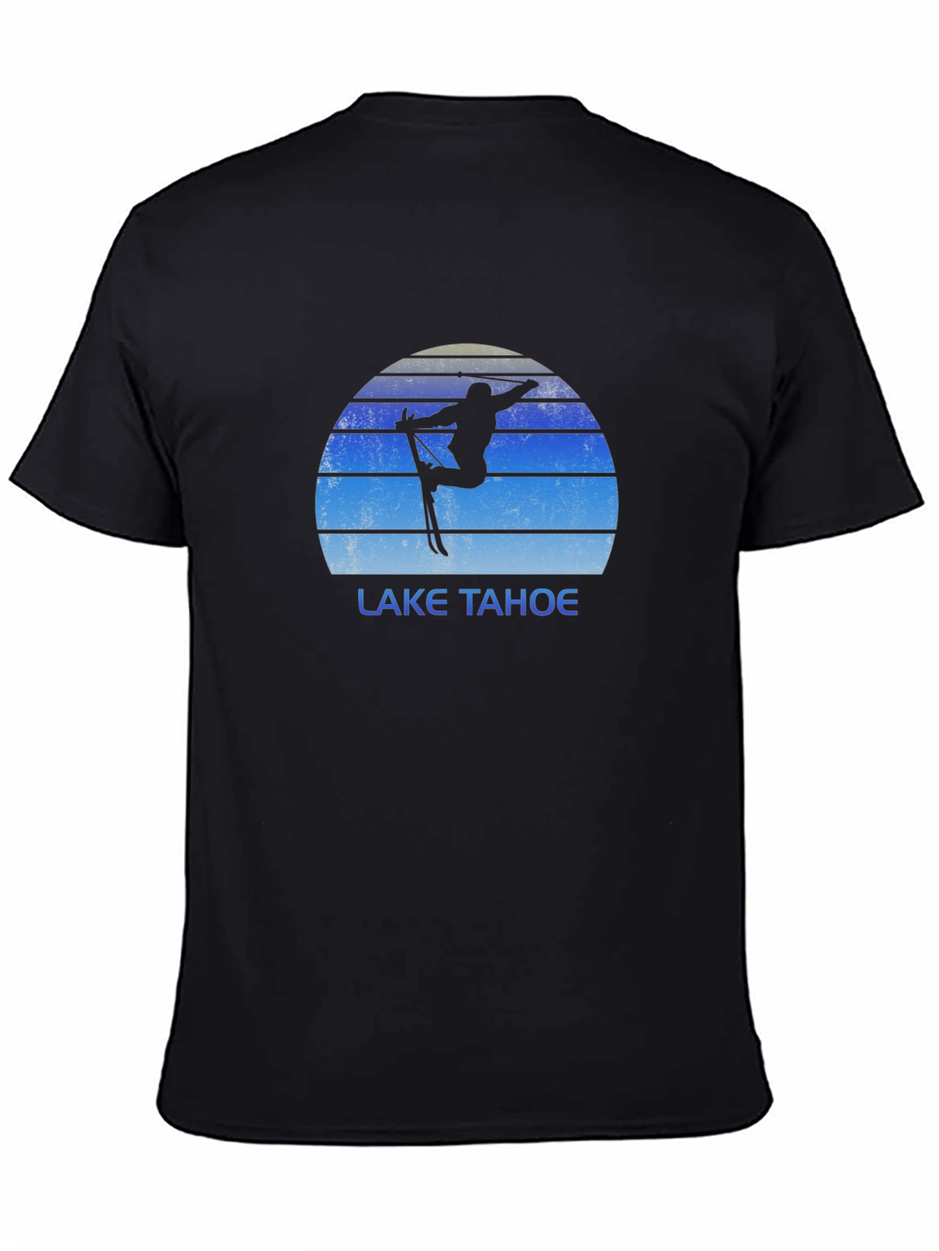 Lake Tahoe Skier Graphic T-Shirt