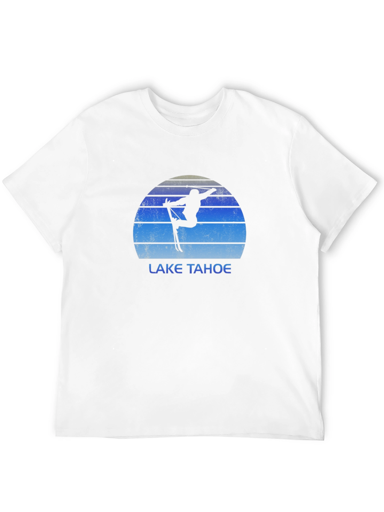 Lake Tahoe Skier Graphic T-Shirt
