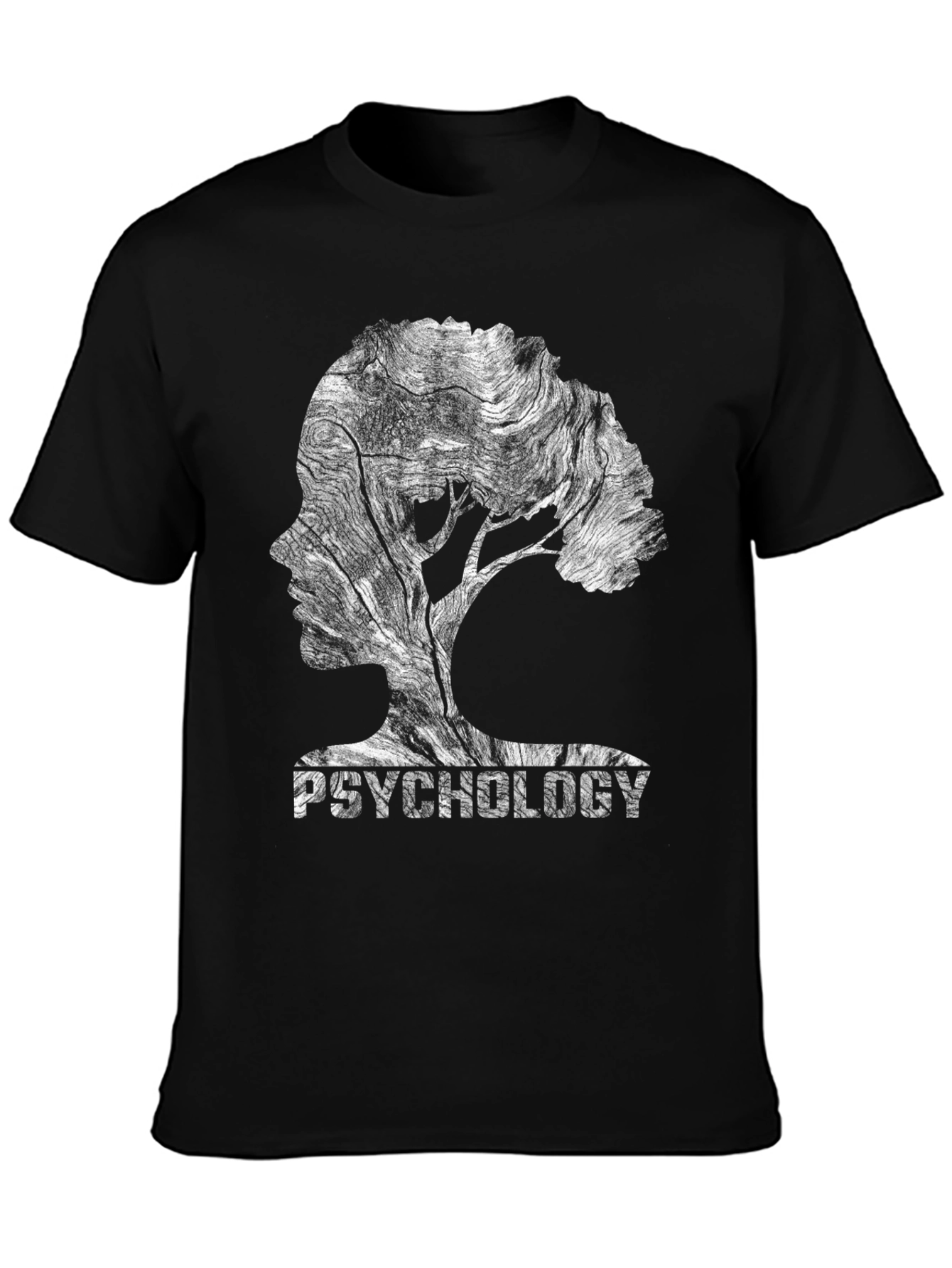 Psychology Tree Silhouette T-Shirt