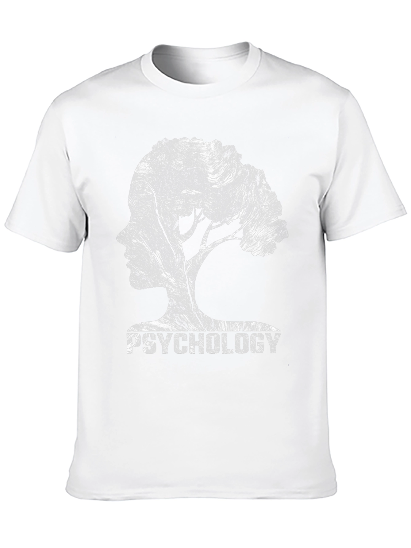 Psychology Tree Silhouette T-Shirt
