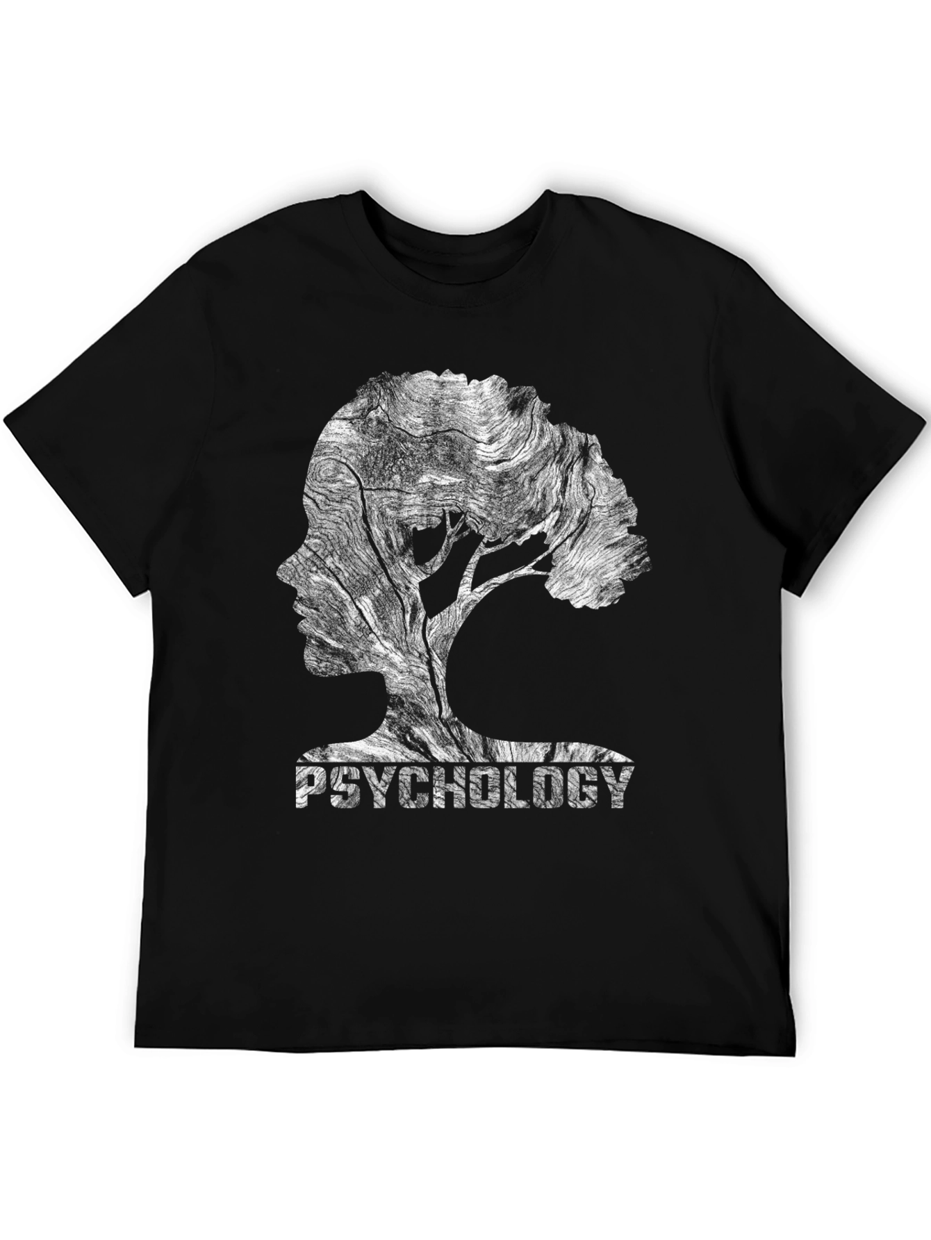 Psychology Tree Silhouette T-Shirt