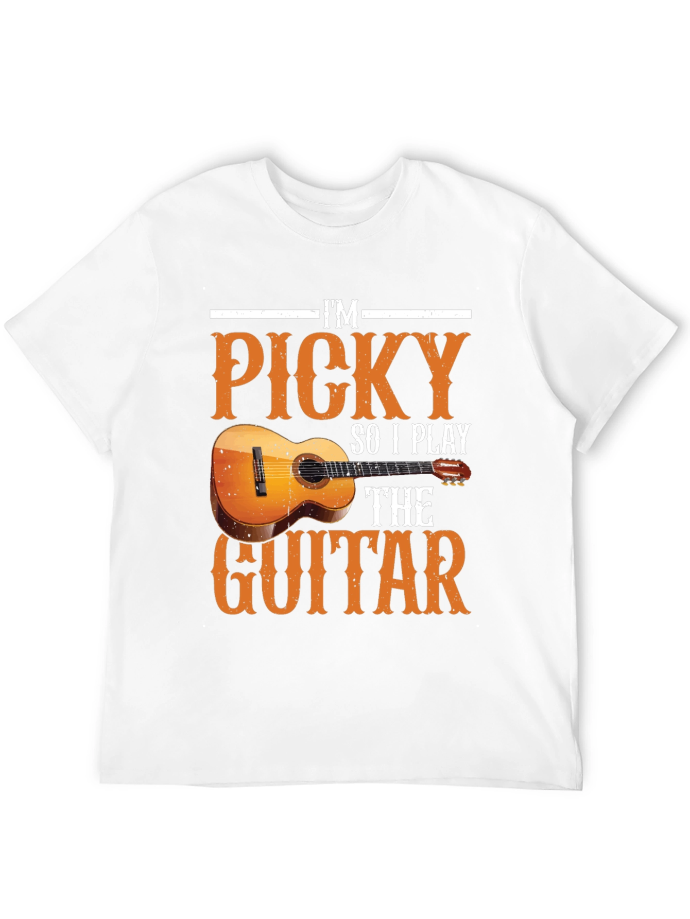 Picky Guitarist Graphic T-Shirt - Music Lover Tee