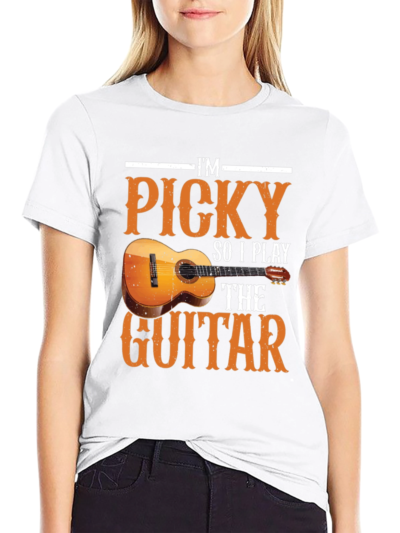Picky Guitarist Graphic T-Shirt - Music Lover Tee