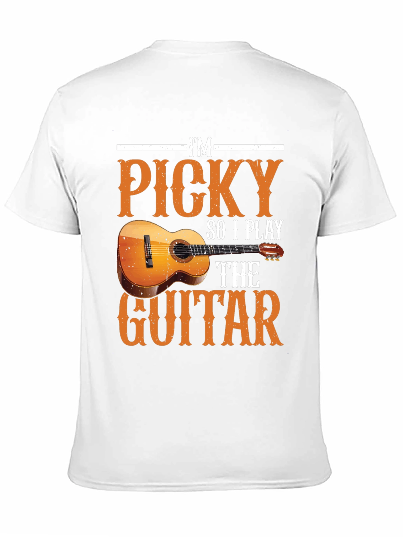 Picky Guitarist Graphic T-Shirt - Music Lover Tee