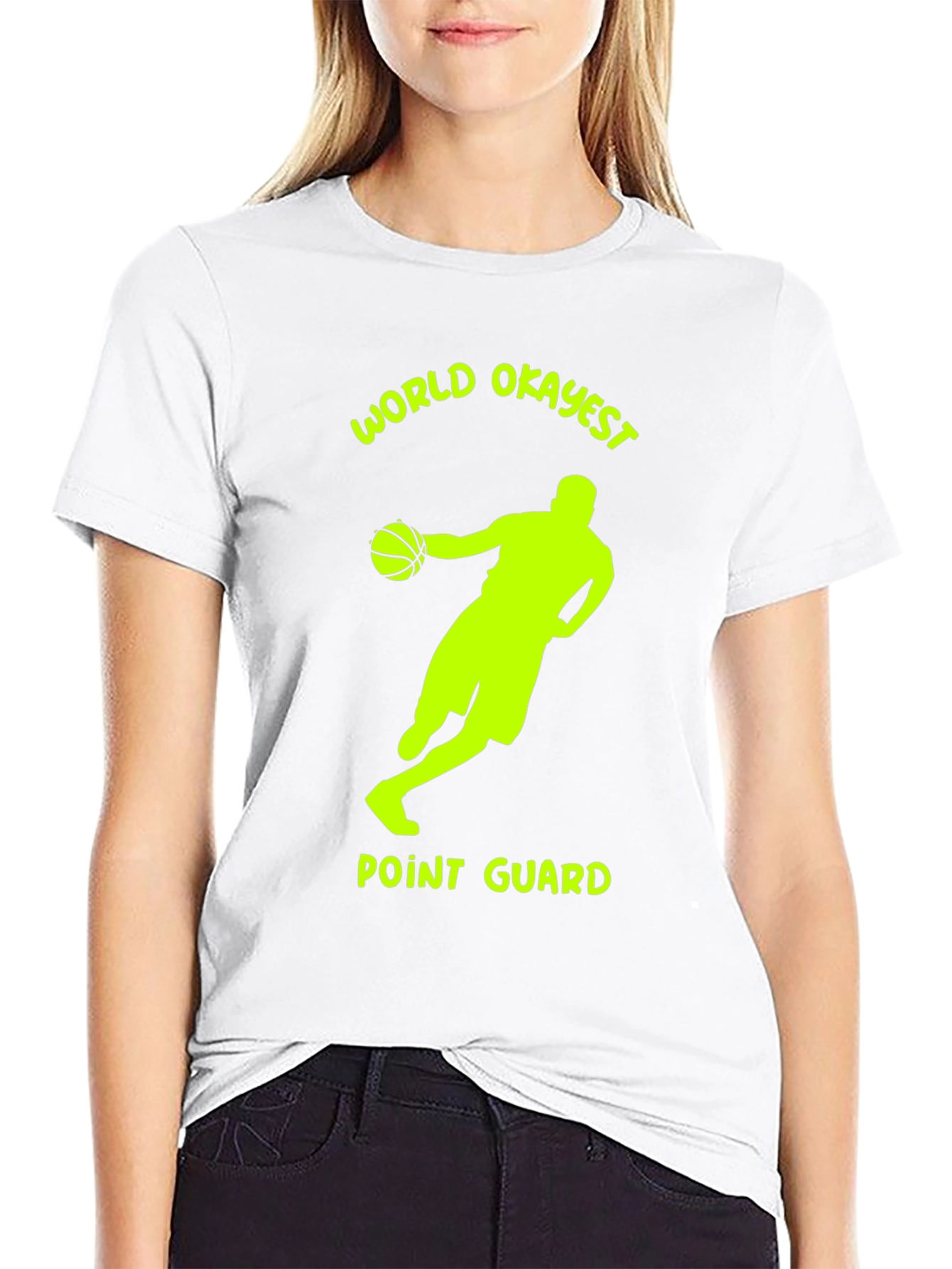 World Okayest Point Guard T-Shirt - Basketball Tee