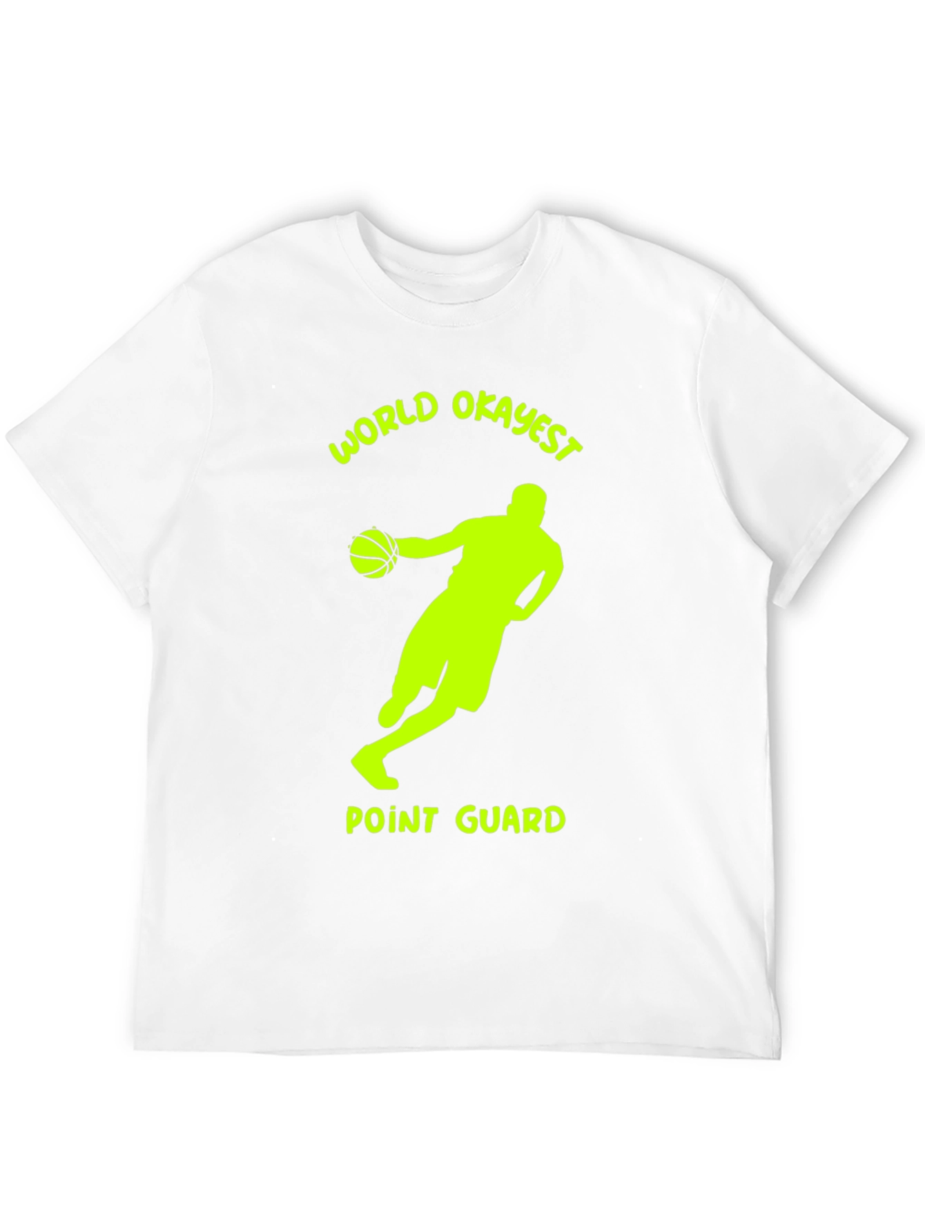 World Okayest Point Guard T-Shirt - Basketball Tee
