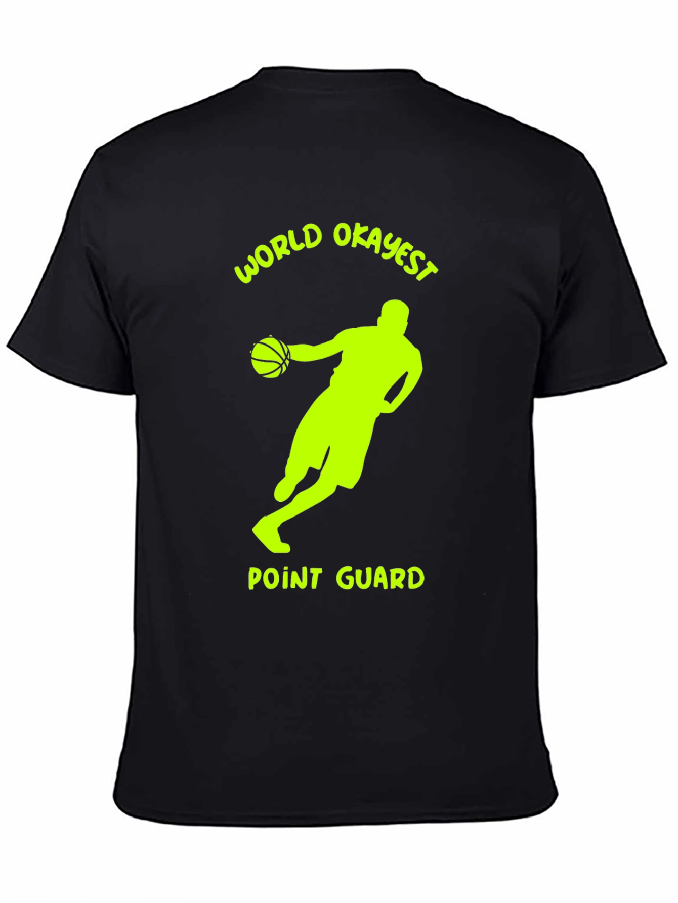 World Okayest Point Guard T-Shirt - Basketball Tee