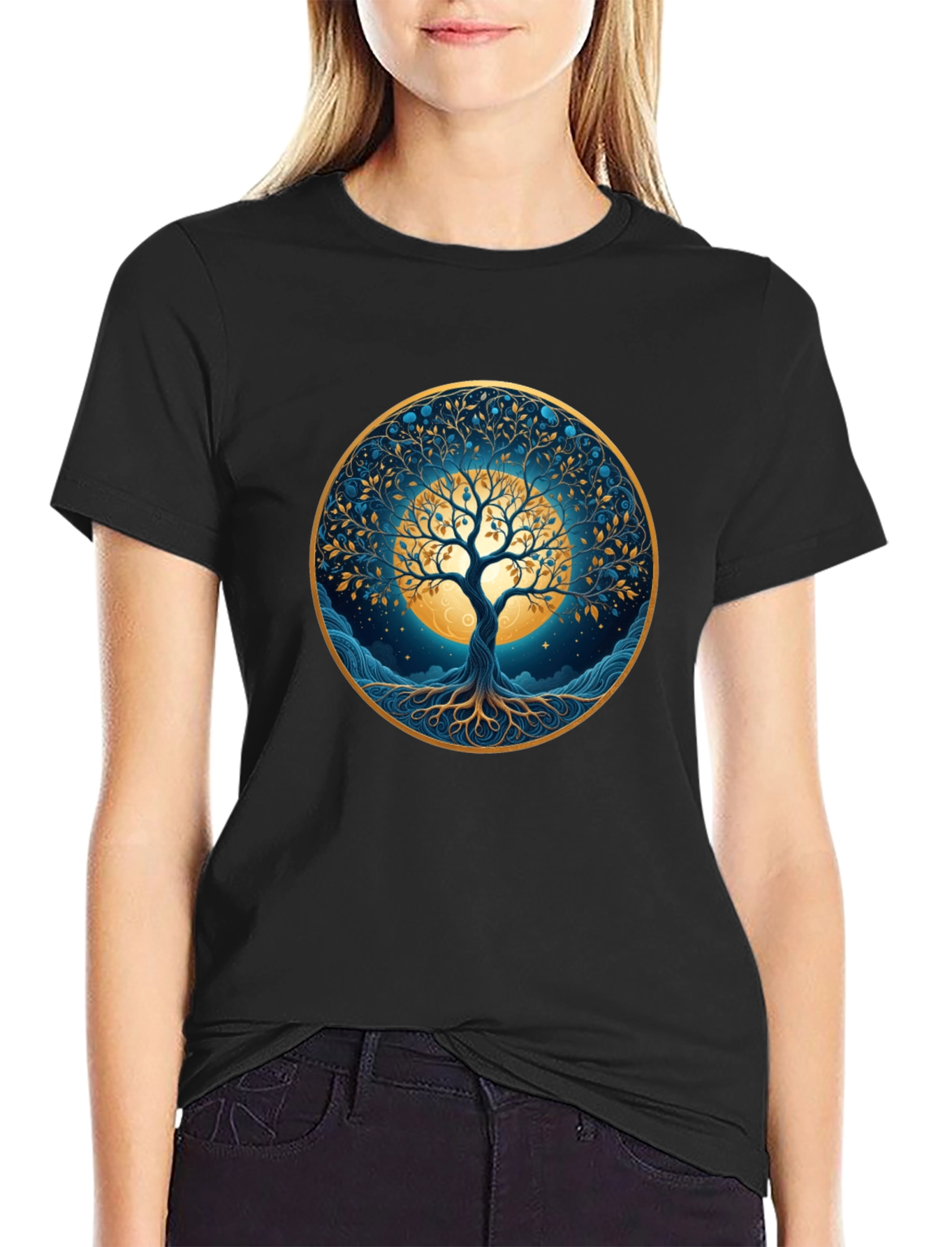 Tree of Life Black T-Shirt