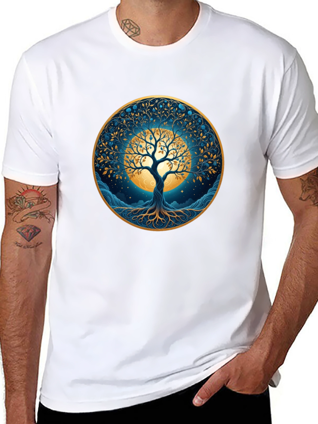 Tree of Life Black T-Shirt